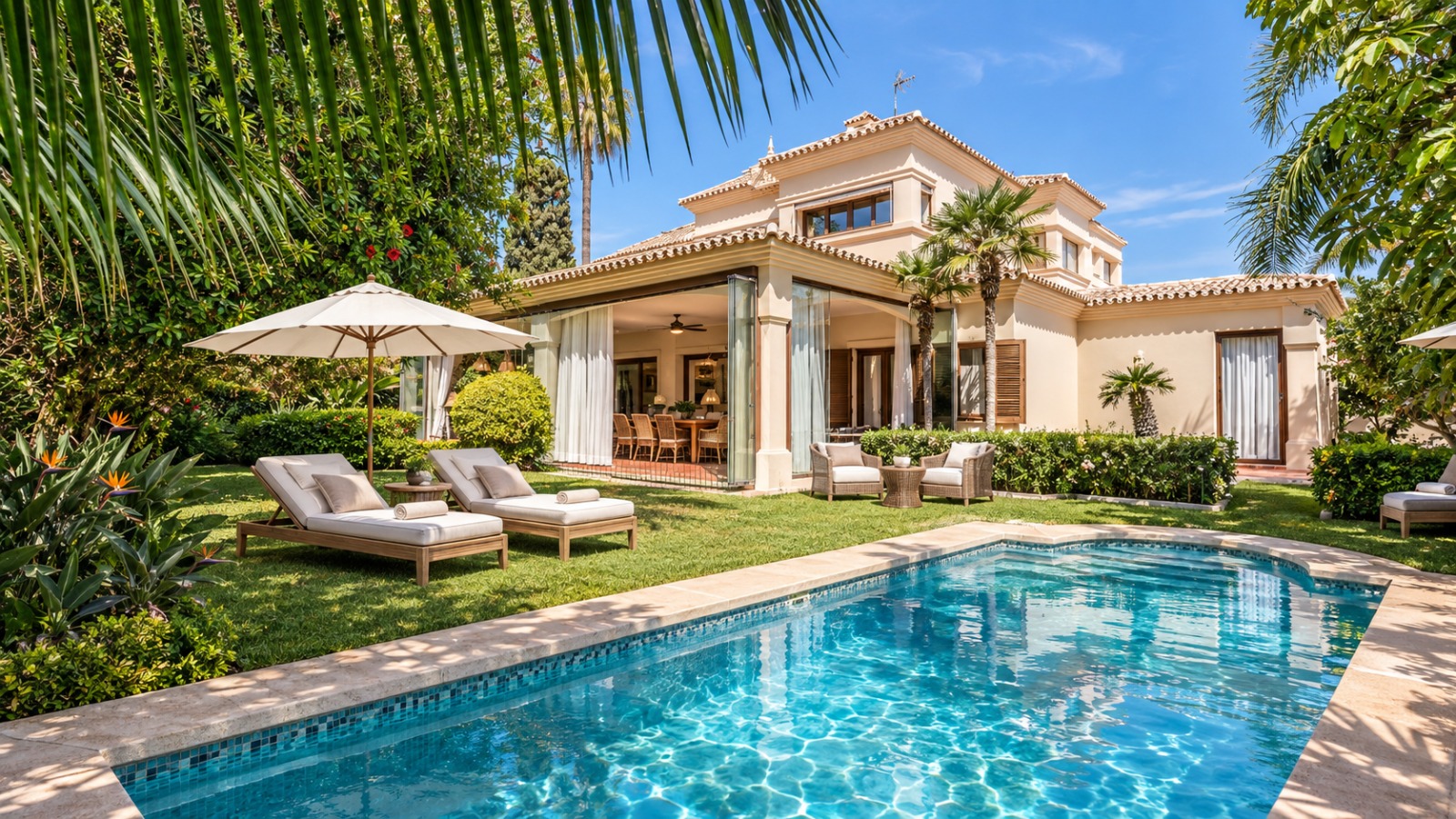 Elegant Andalusian-Mediterranean villa in Linda Vista, San Pedro Beach