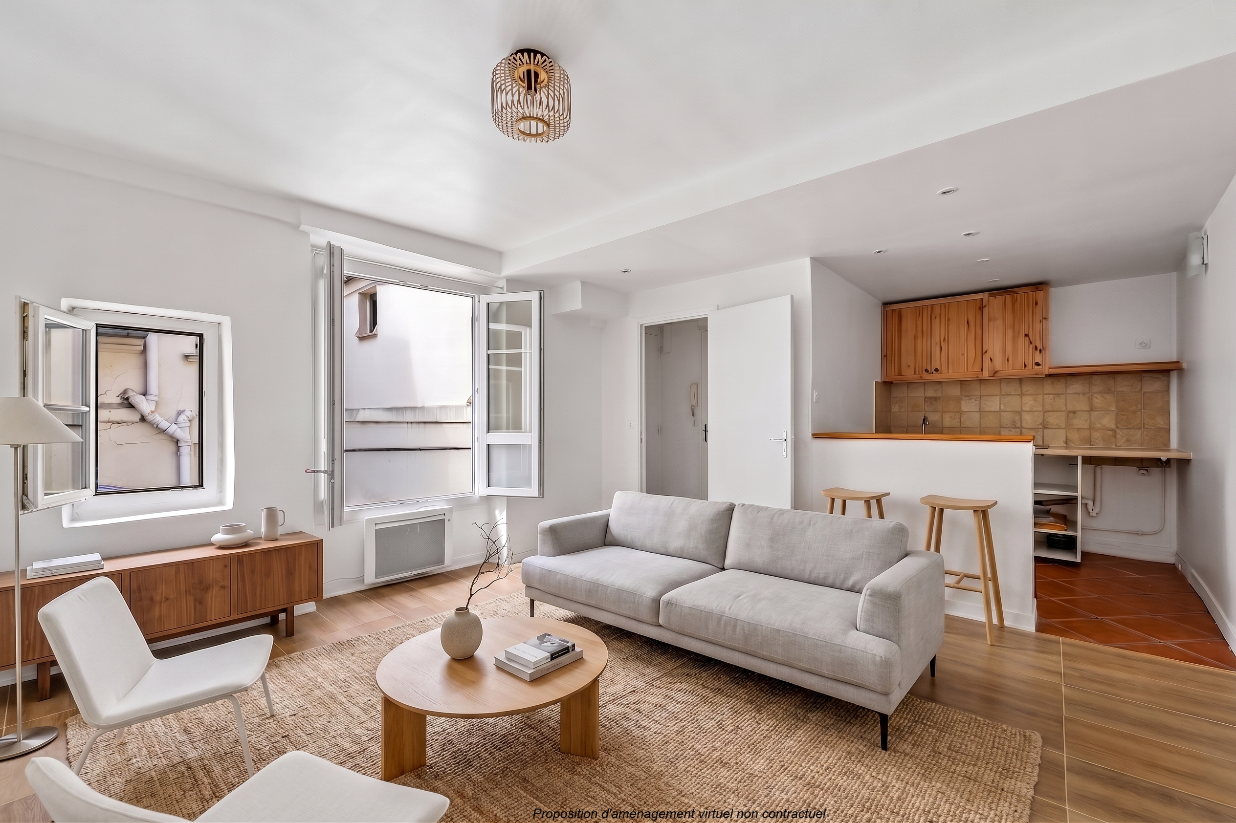 HAUT-MARAIS – Studio 24,05 m² mit Keller – Energieausweis D