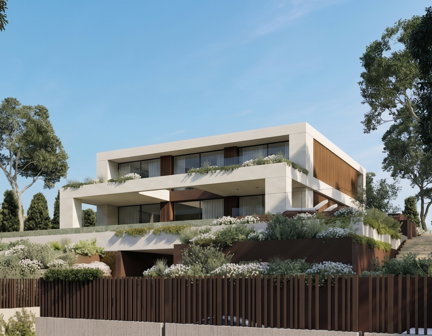 Exquisita villa de diseño sobre el golf Son Vida con zona de spa