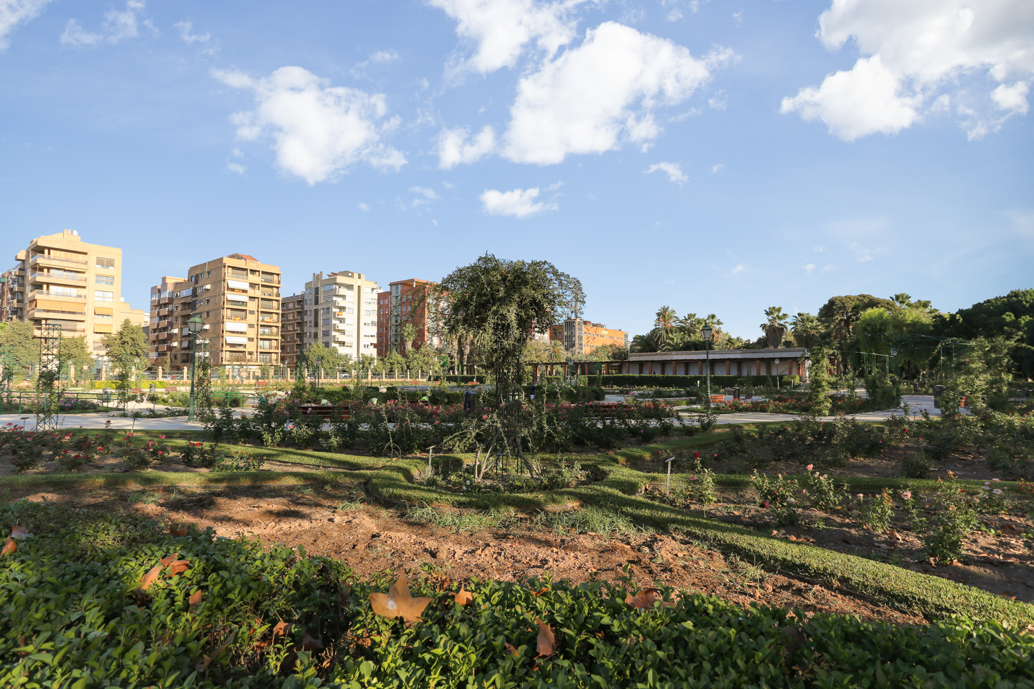 Bright flat opposite the Viveros Gardens