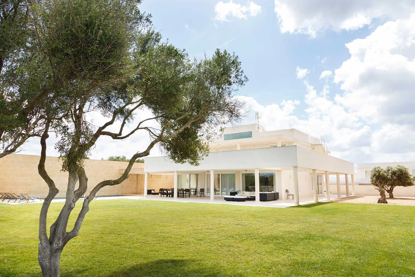 Ferienvermietung - Minimalistische Villa in der Nähe von Binibeca, Menorca