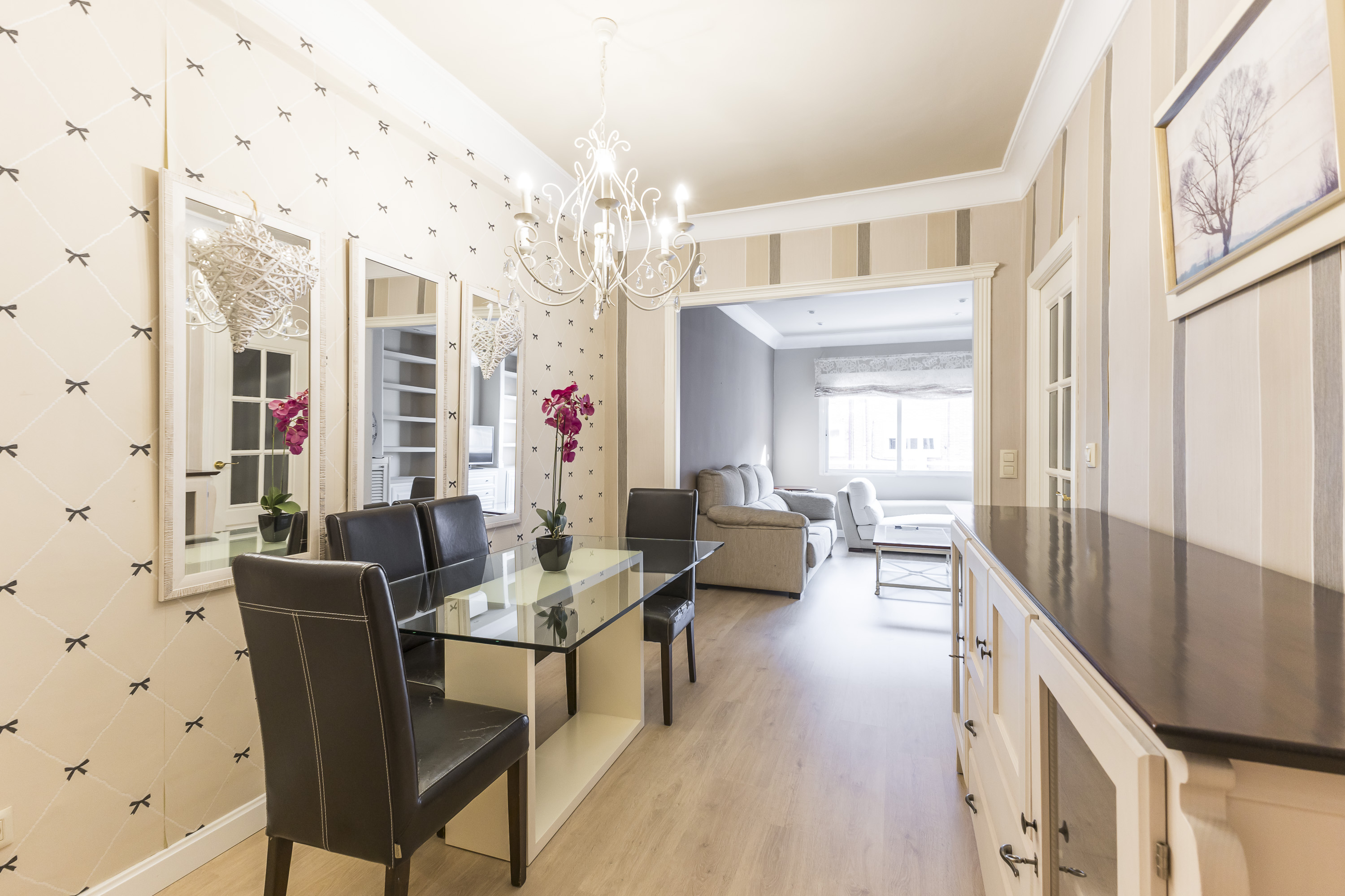 Comfortable furnished 2-bedroom apartment in Chamartín