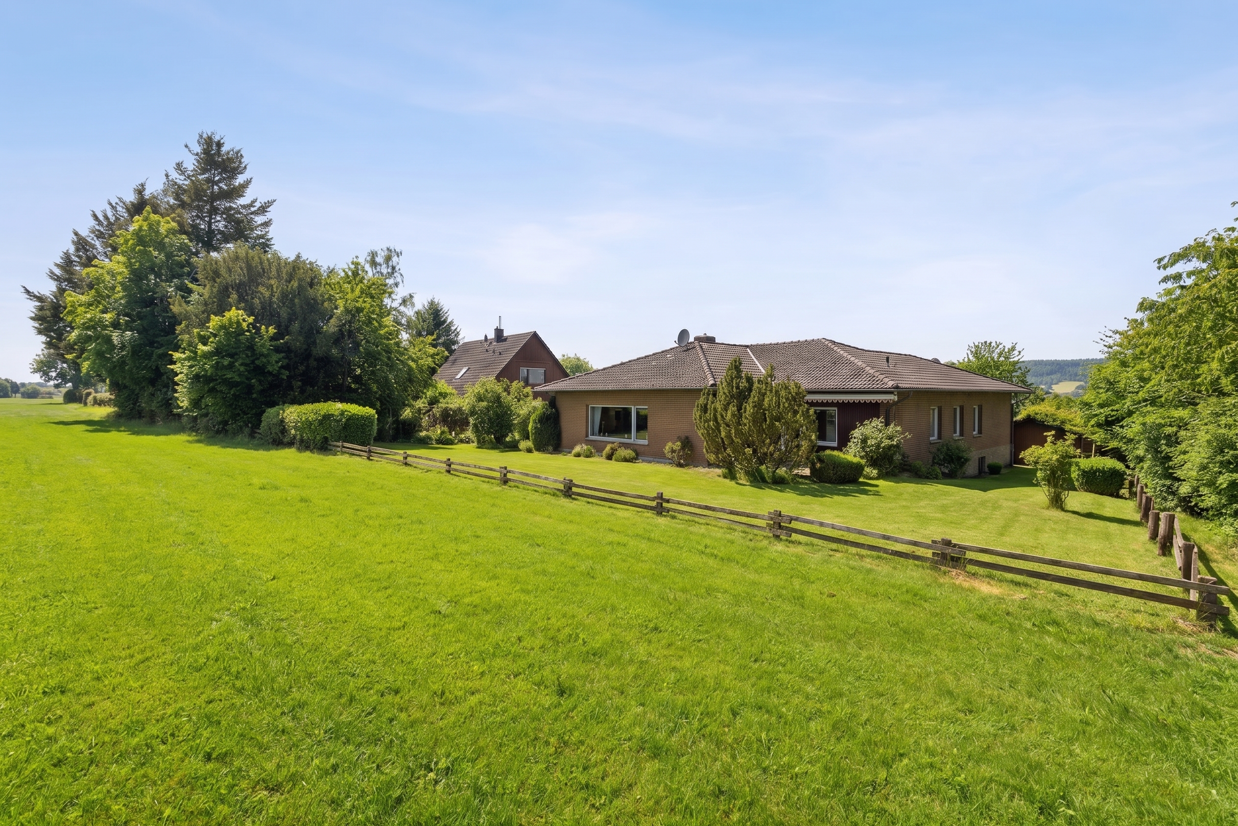 Großzügiges und naturnahes Zuhause in ruhiger Feldrandlage von Rehren