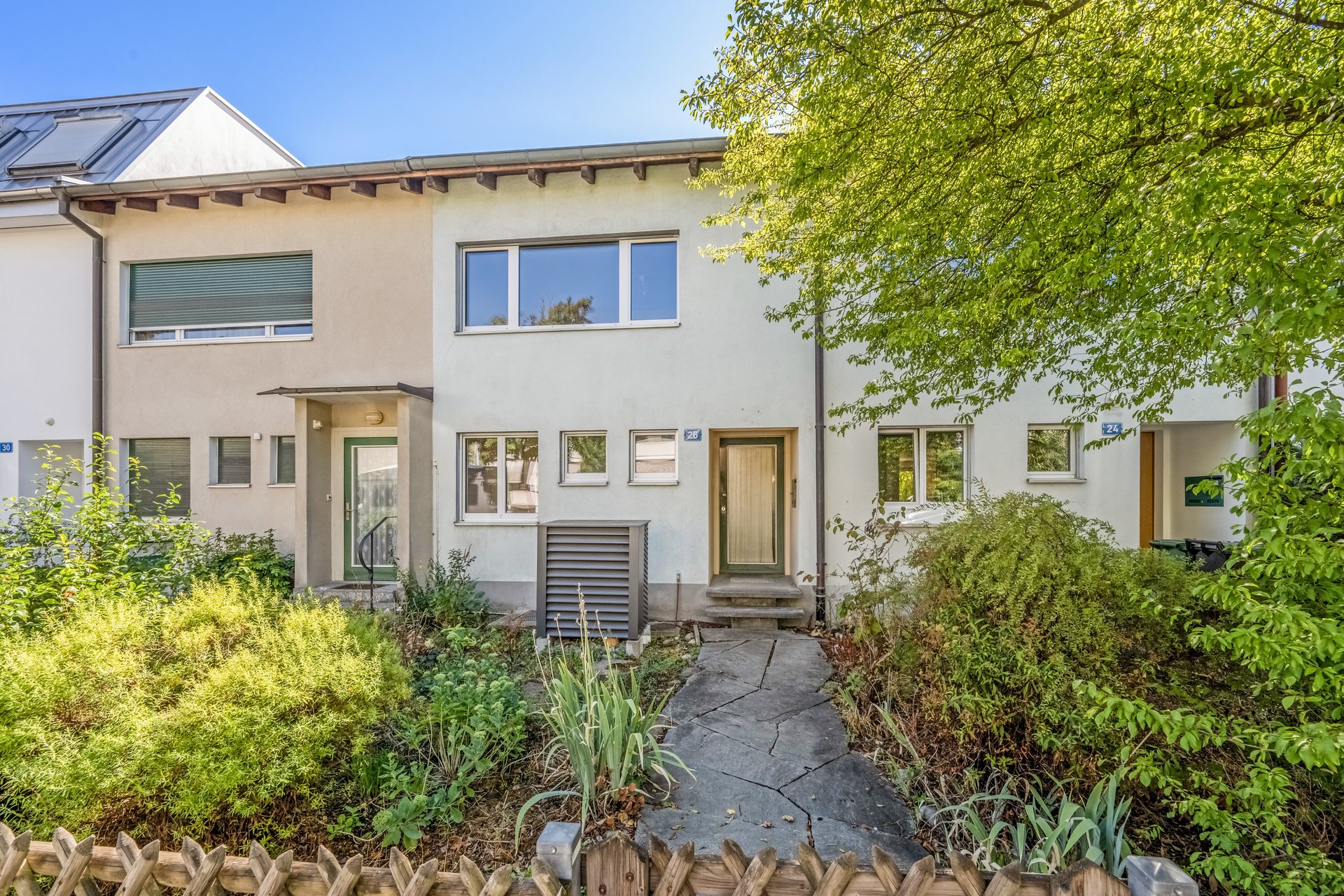 A charming row house with potential