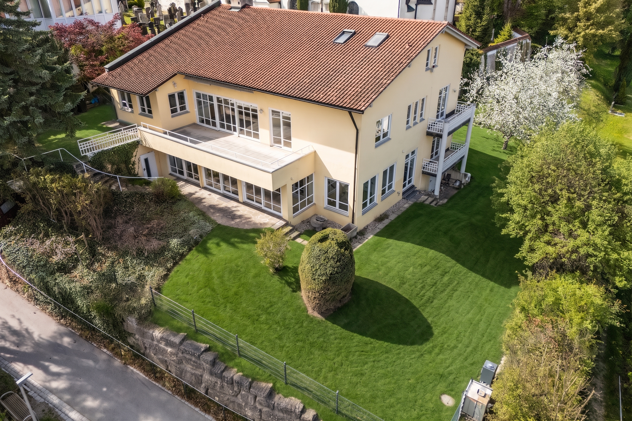 Your private retreat – stylish estate with exceptional spatial impact [AI-modified]