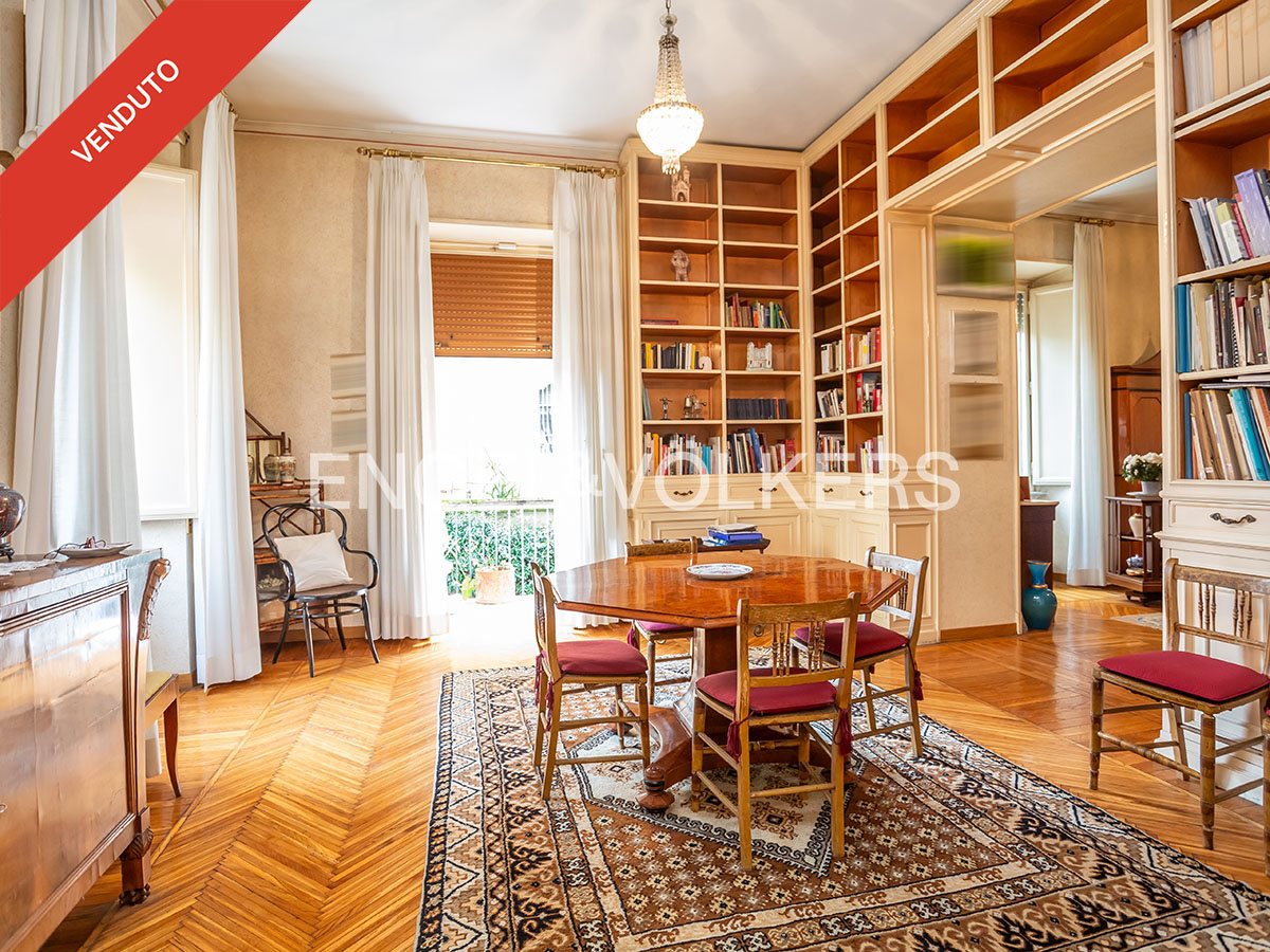 Signorile proprietà con giardino e terrazza in Via Bruxelles