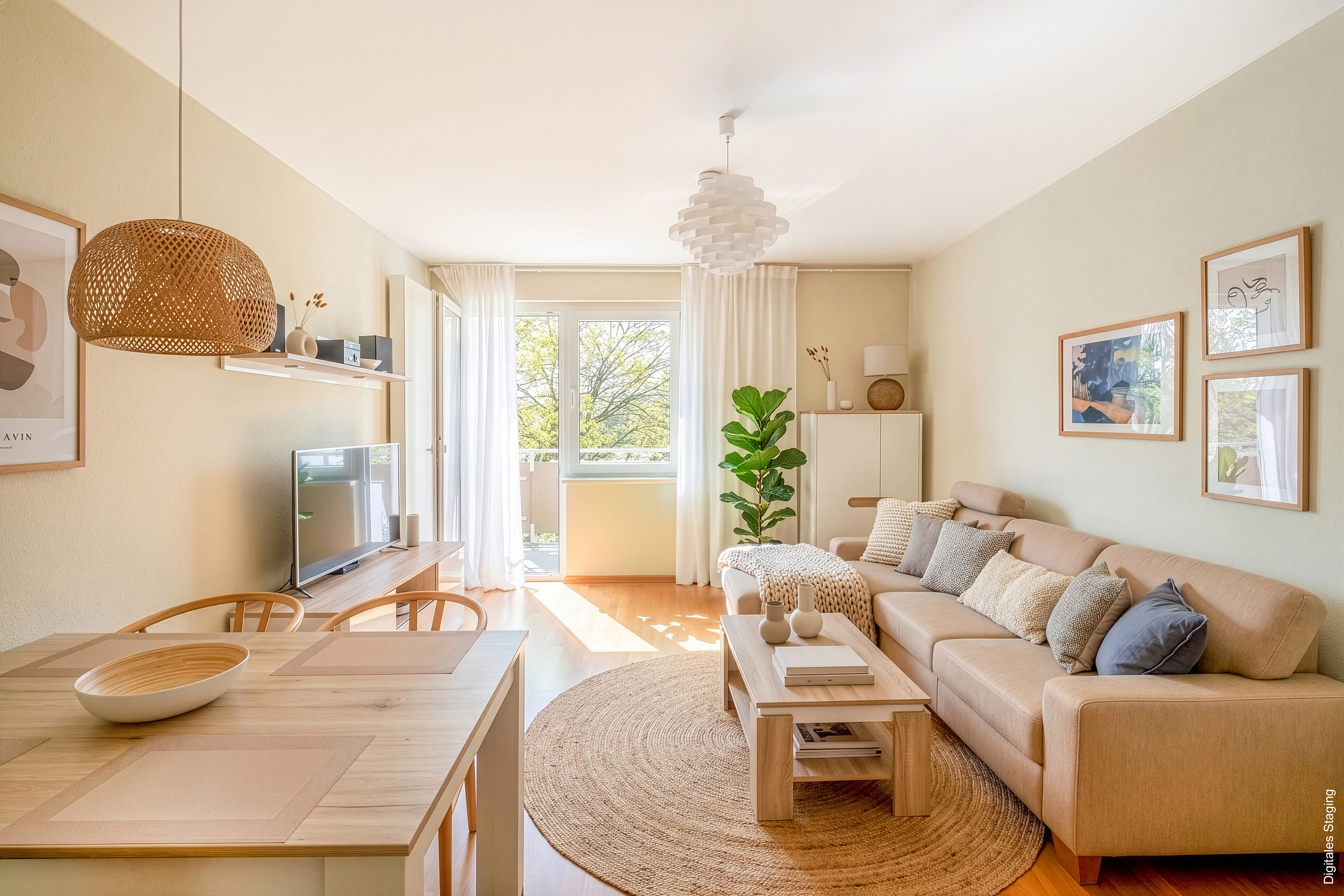 Ganz oben: Helle 3-Zimmer-Wohnung mit Südwestbalkon und freiem Blick ins Grüne in Schöneberg