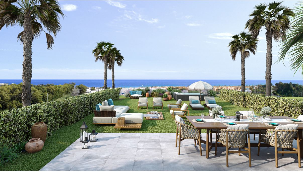 Meer- und Golfblick an der Costa de Casares