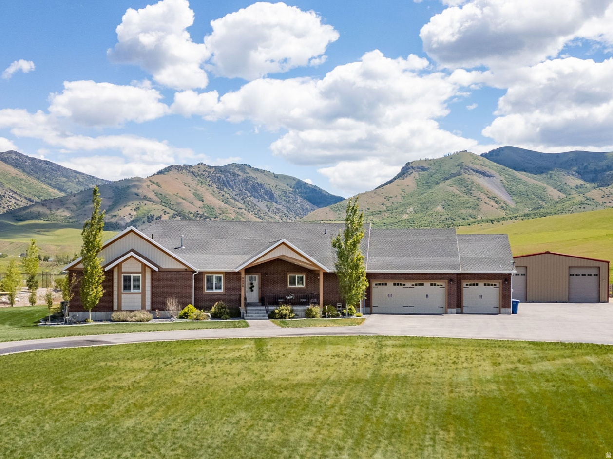 Custom Built Home Tucked Away On A Private Road
