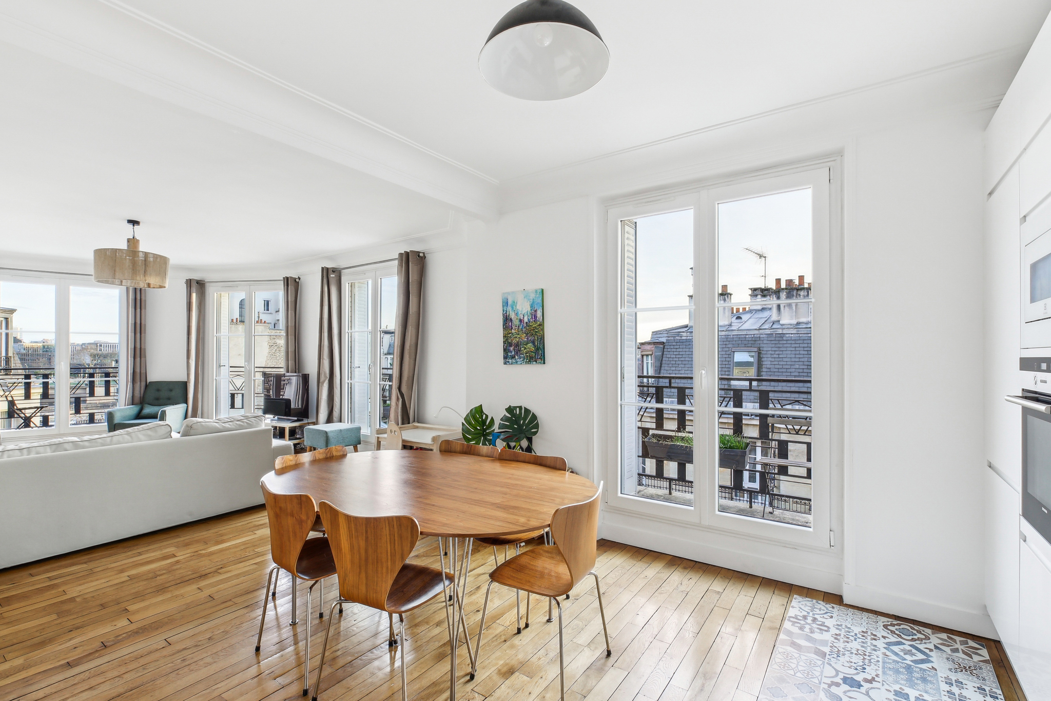 Three bedroom appartment Seine view - Auteuil