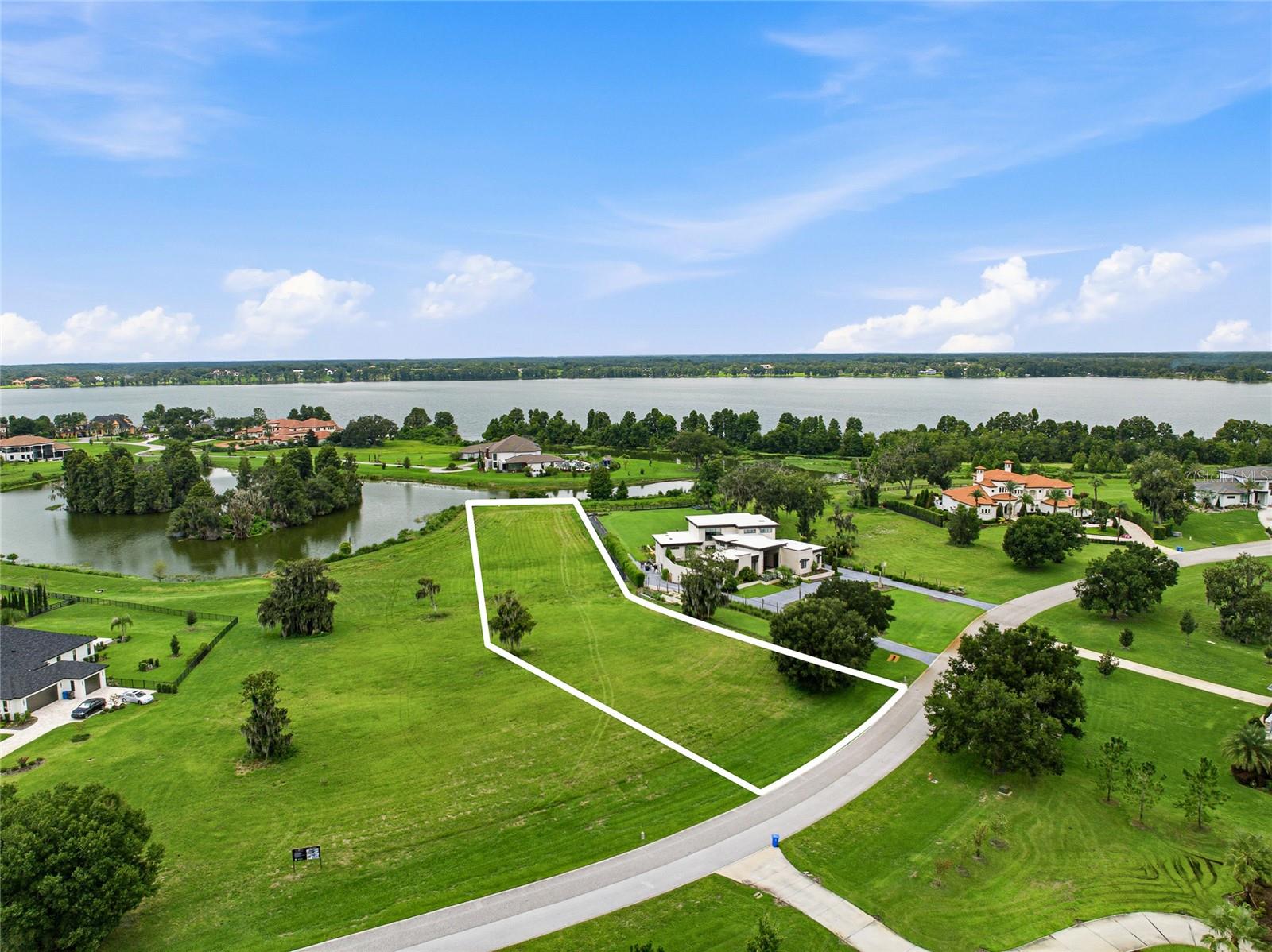 2.19-Acre Dockable Lakefront Lot in Gated Stonelake Ranch