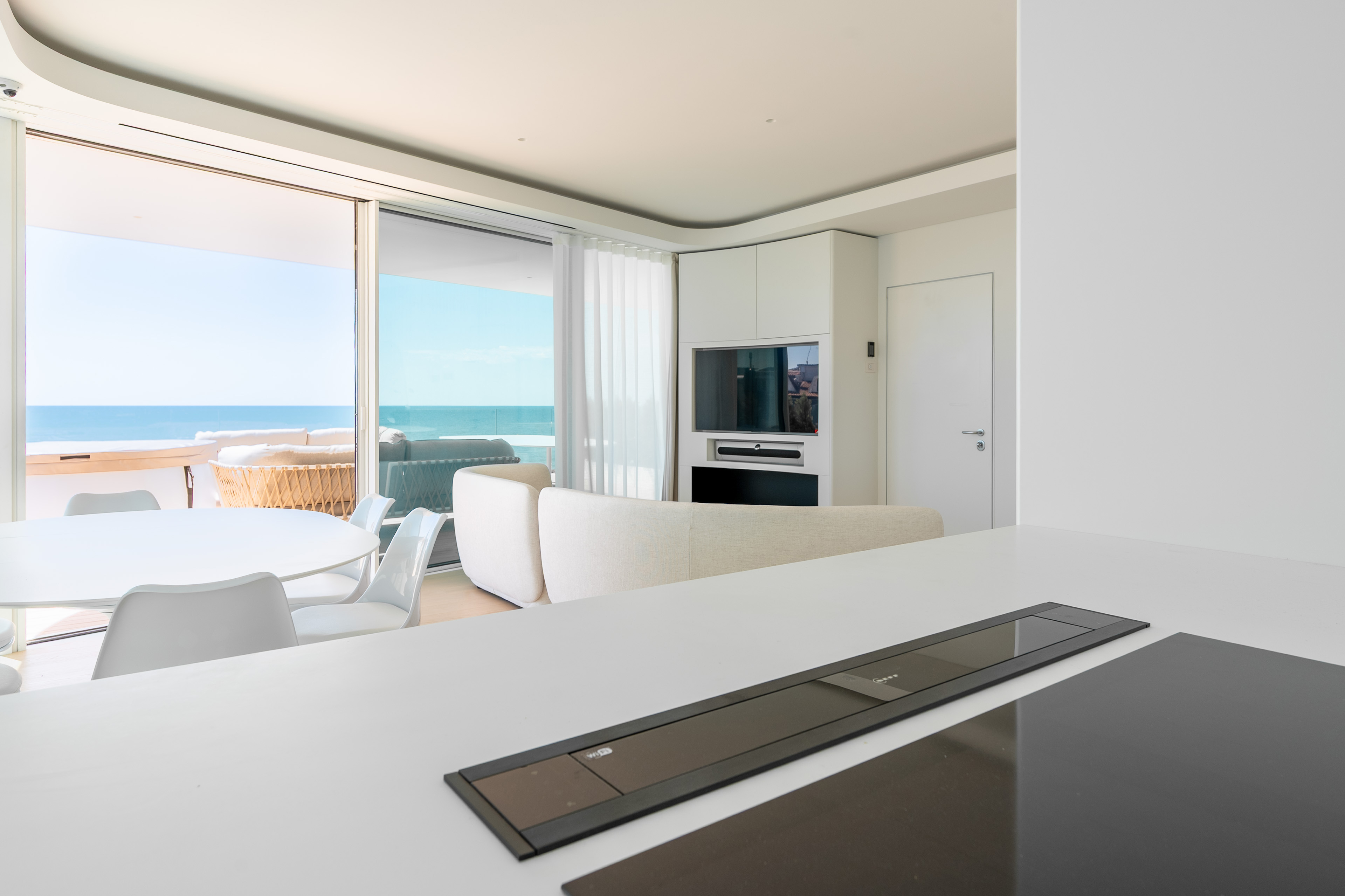 Iconic designer penthouse by the sea