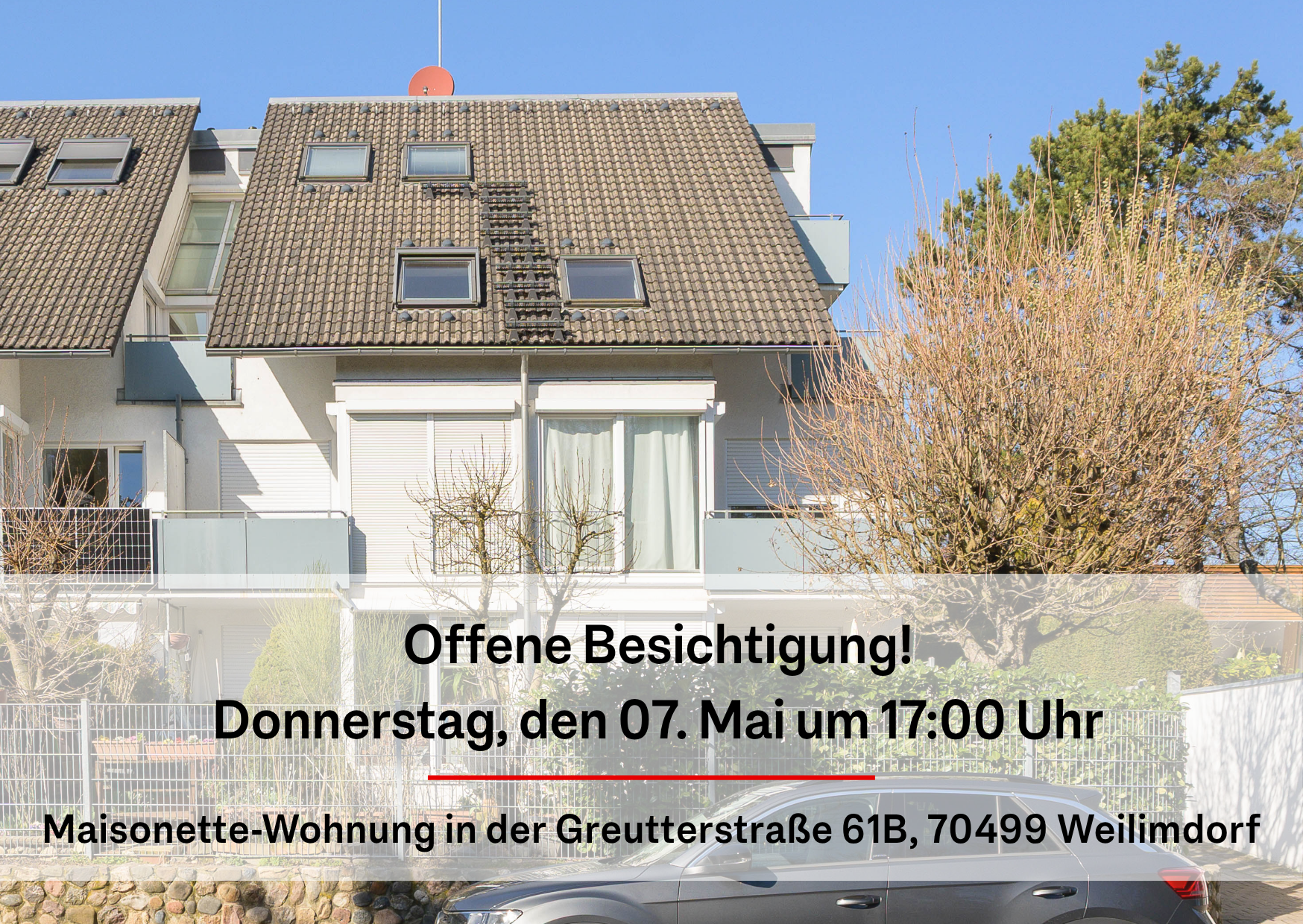 OPEN HOUSE - 07. Mai um 17 Uhr