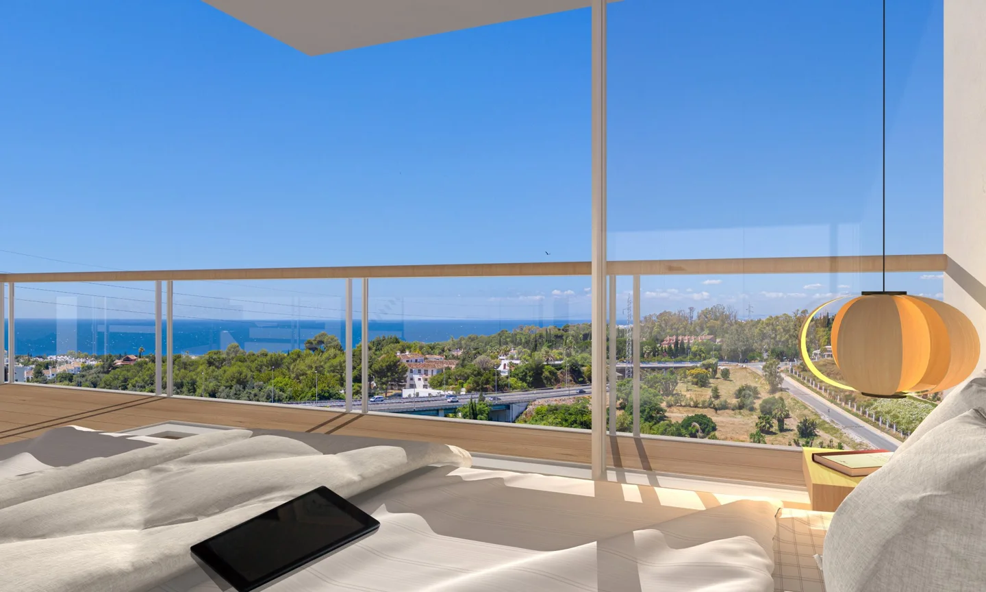 Marbella Stadt: Moderne Villa im Bau