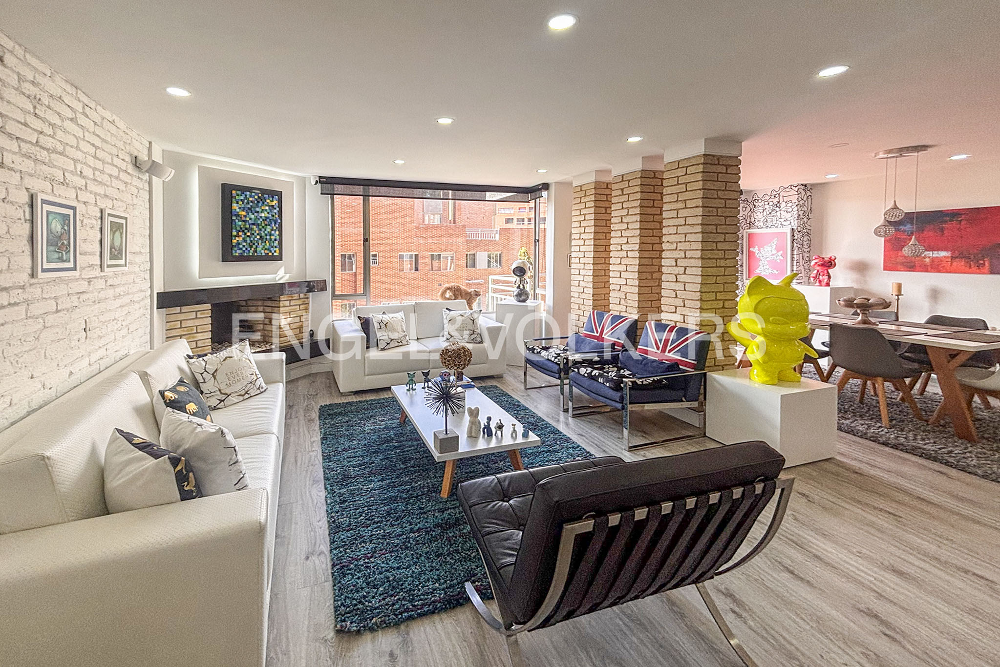 Apartamento moderno para venta en Bosque de la Cañada