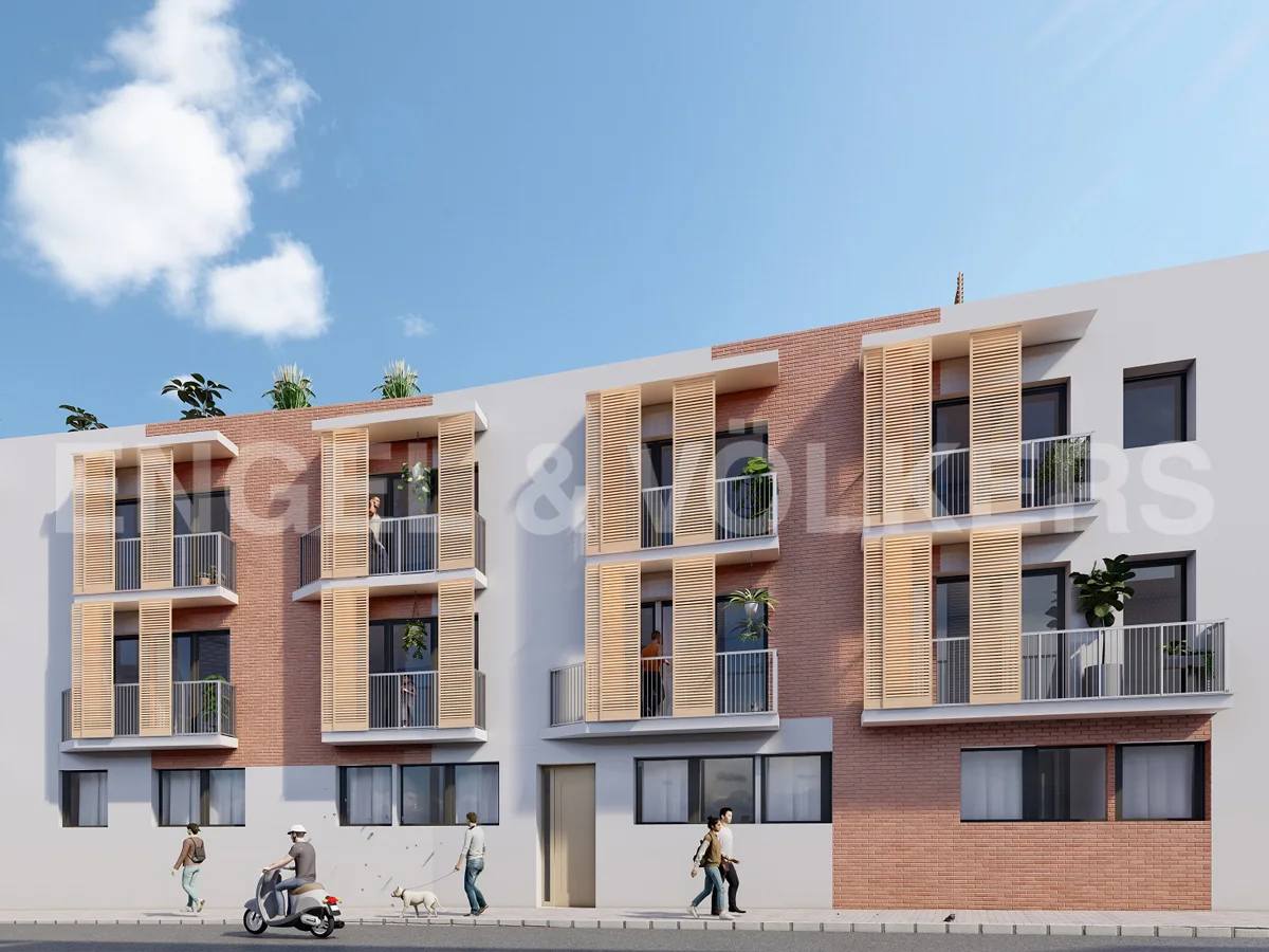 Residential new development in the center of Vilanova