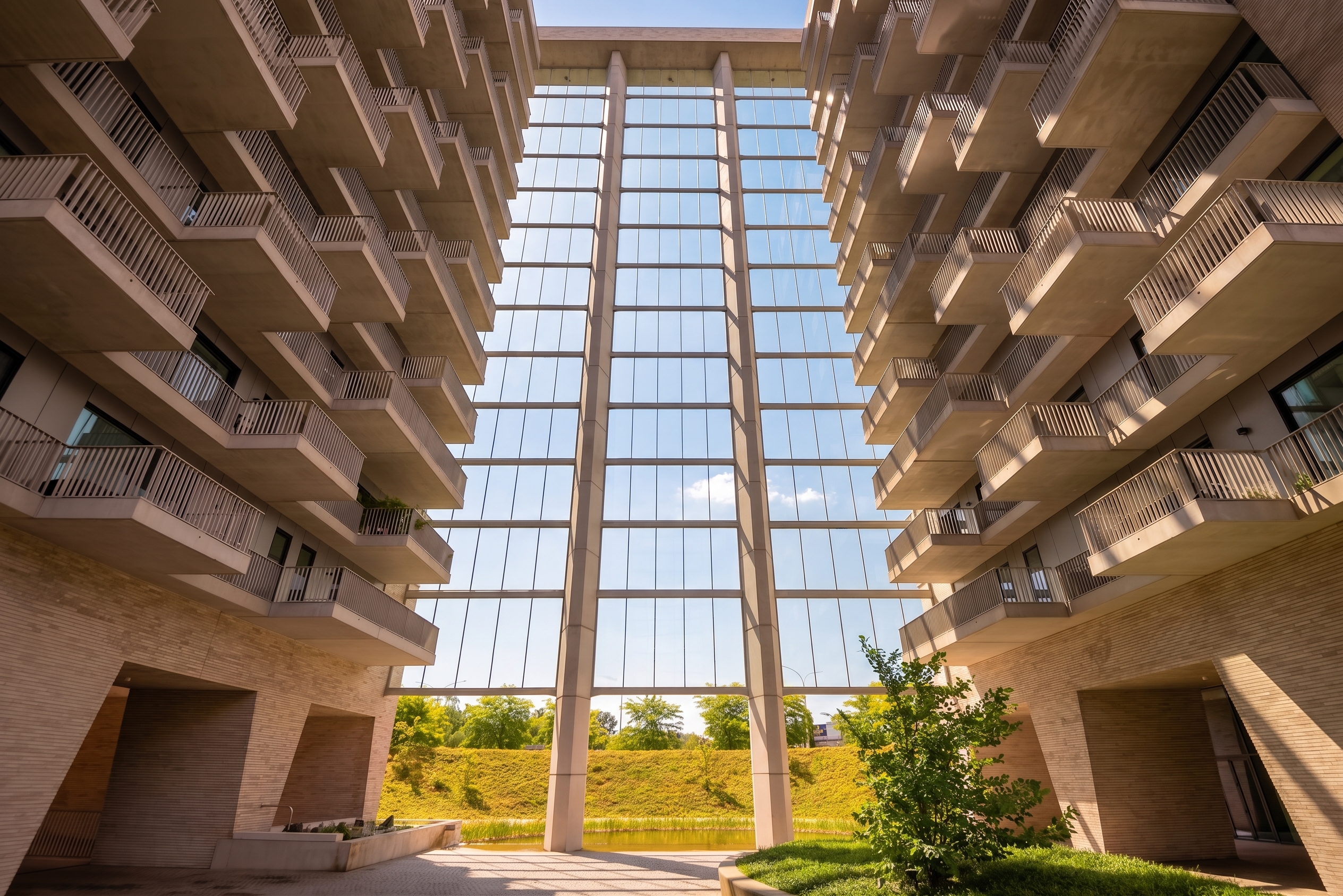 Appartement met 2 slpk en panoramisch uitzicht