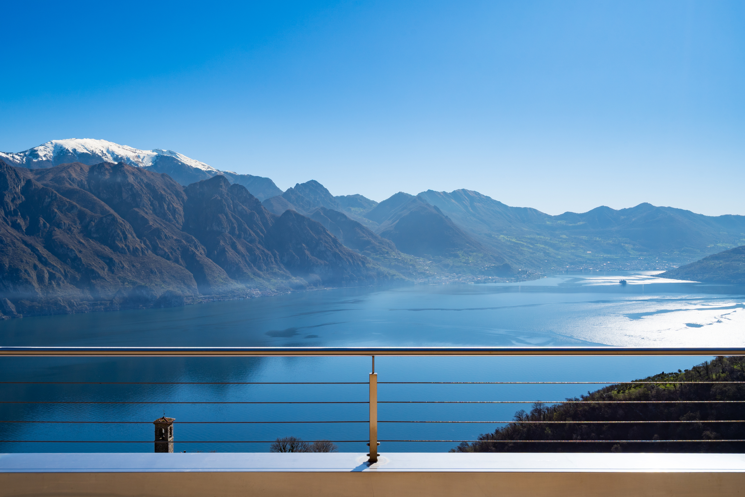 Esclusivo attico con vista lago a Fonteno