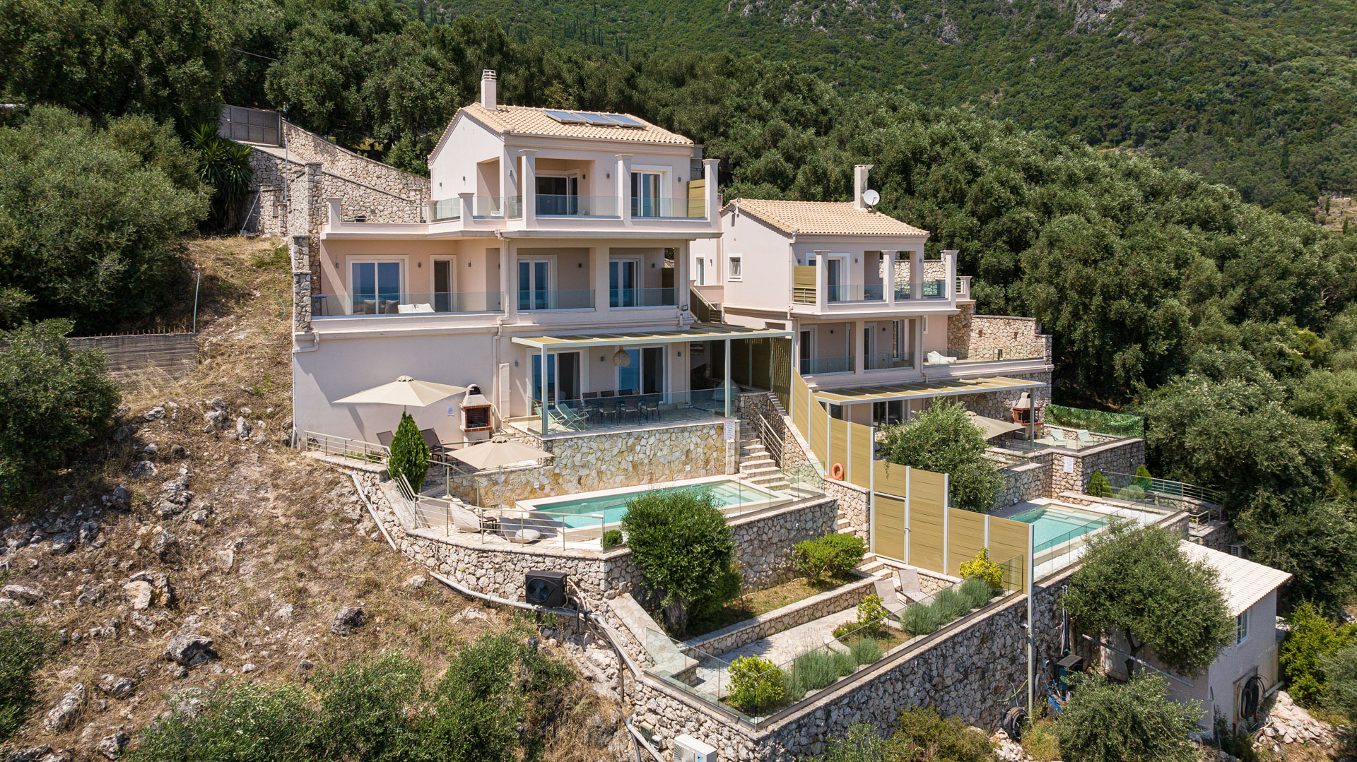 Elegant villa with seaview in Spartilas ,Corfu