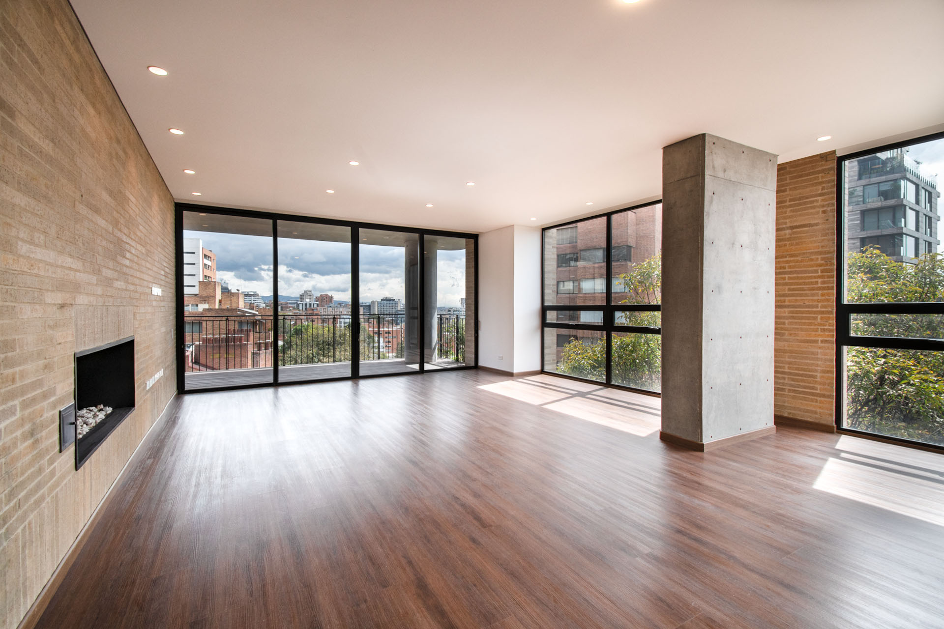 Apartamento con terraza para estrenar en arriendo en La Cabrera