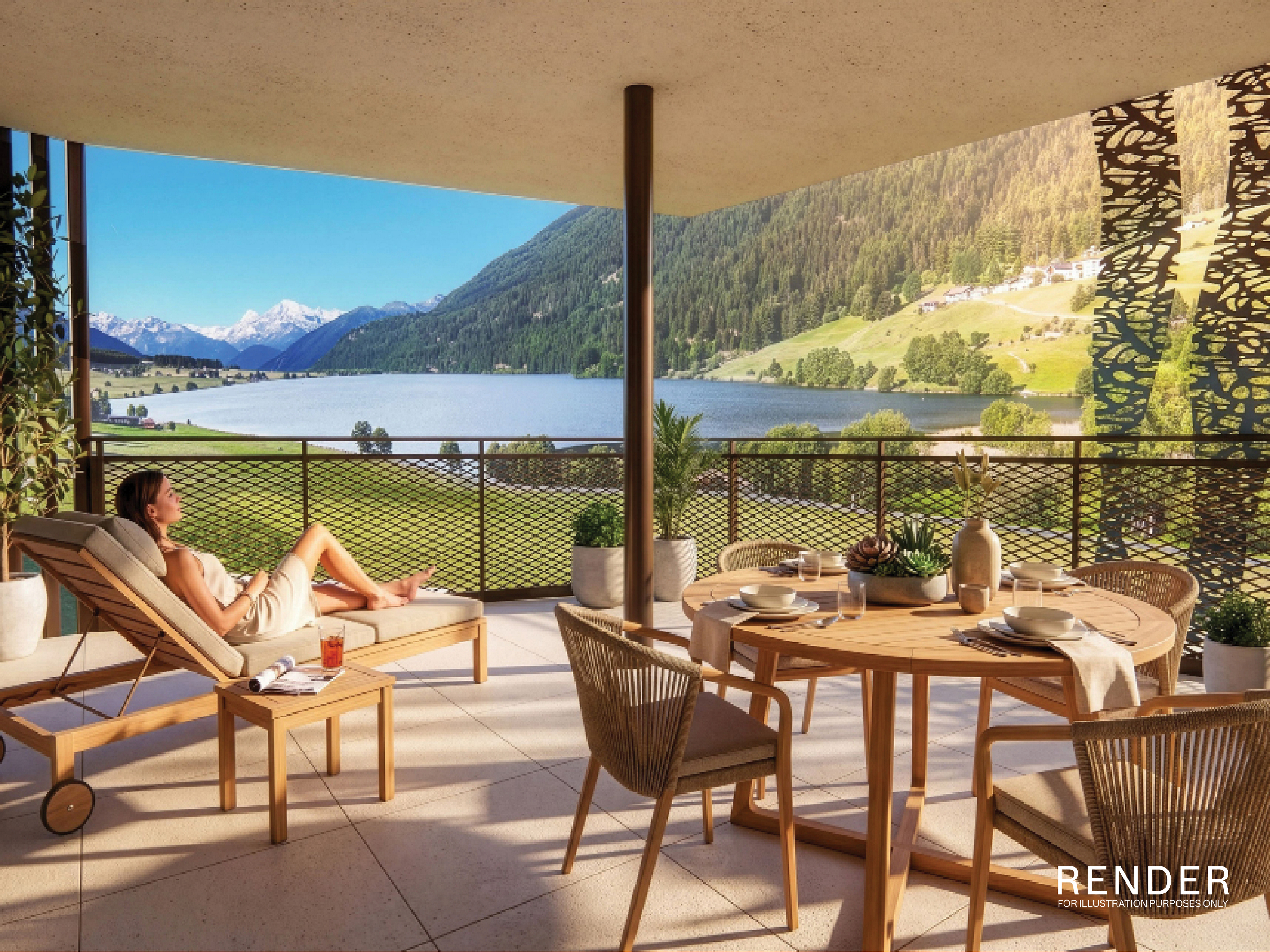 Apartment with unrivalled lake and mountain views - San Valentino alla Muta