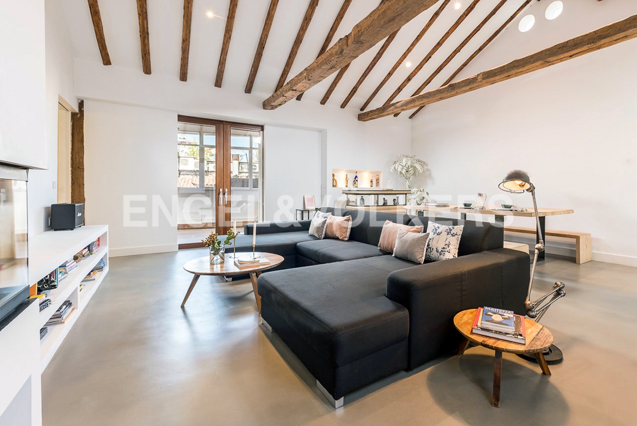 Spectacular penthouse with private terrace in the centre of Madrid