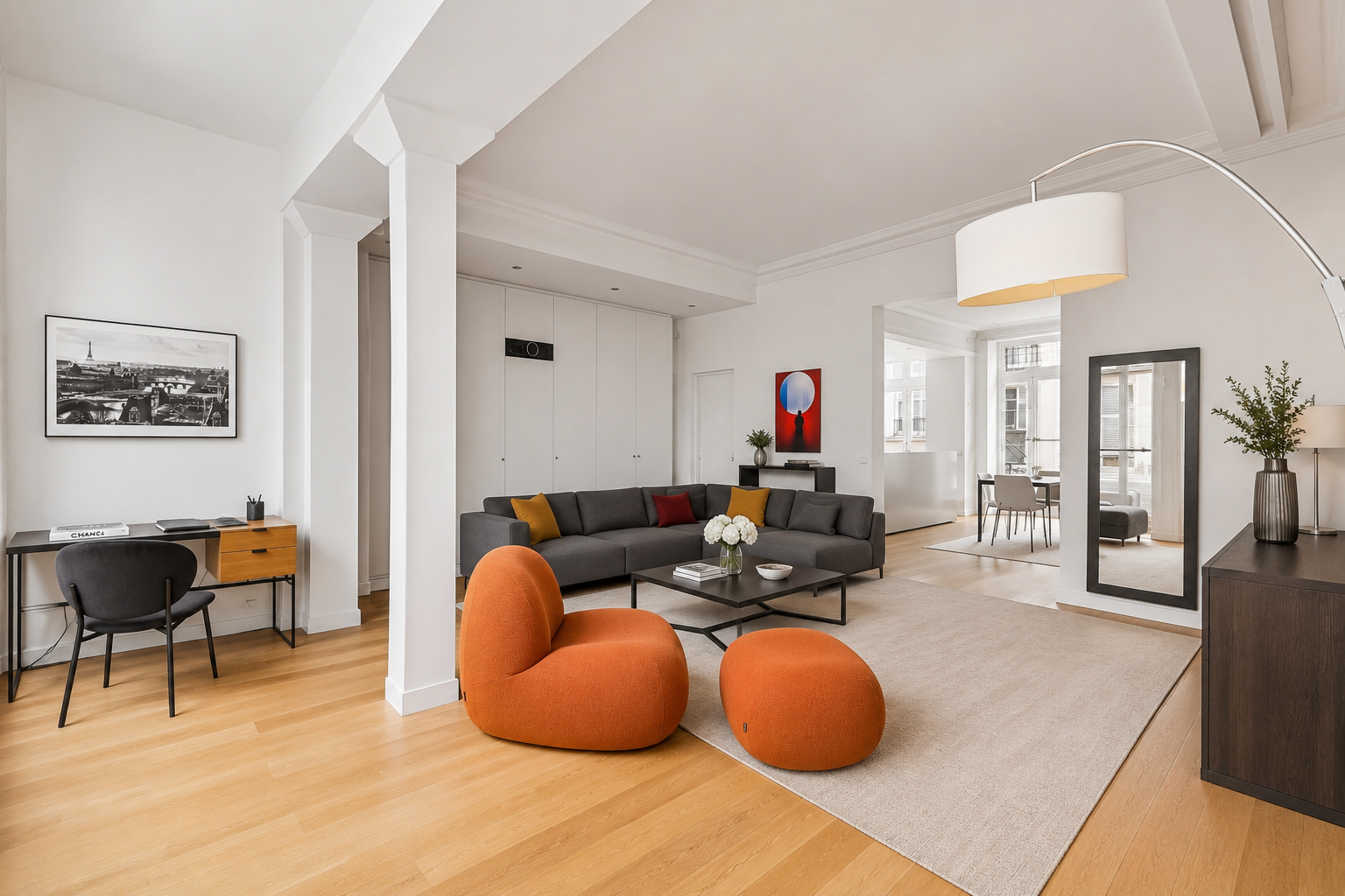 Odeon - Luxembourg Gardens - Reception apartment