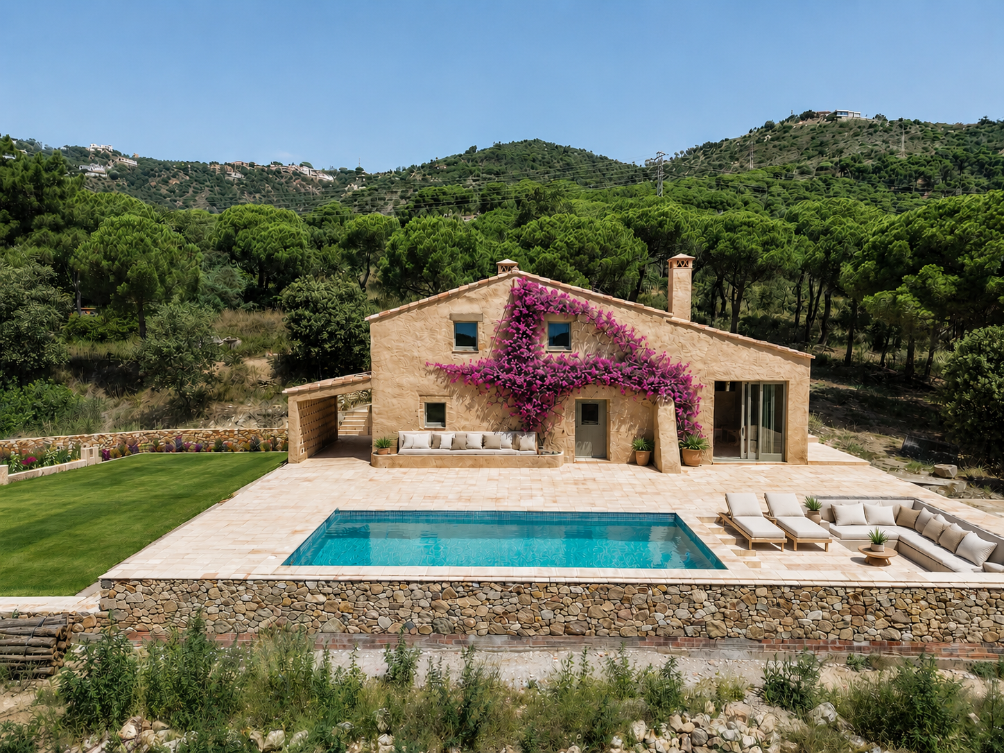 Renoviertes Landhaus mit einzigartigem Design in Castell-Platja d'Aro