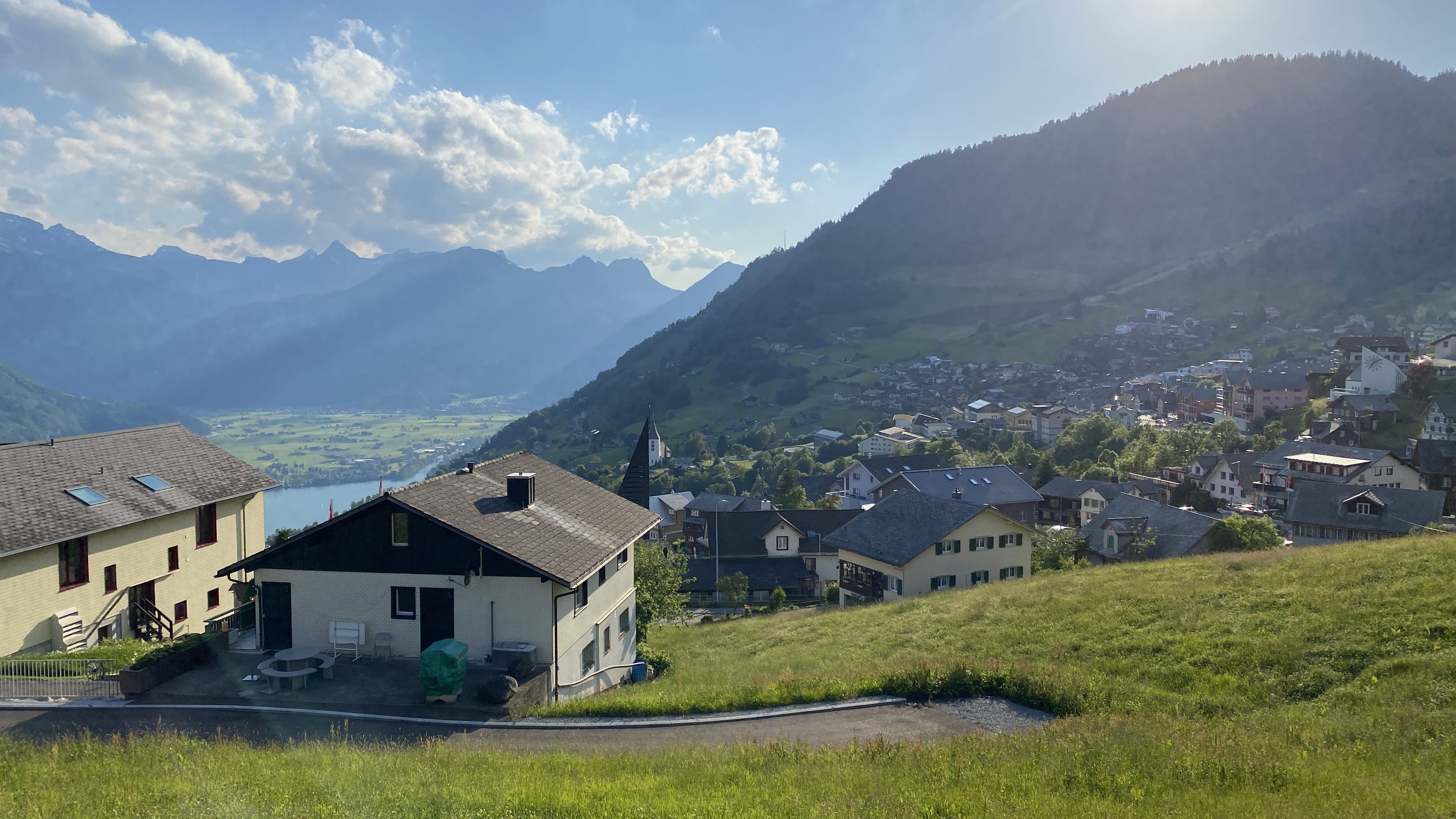 Attractive building land with a view