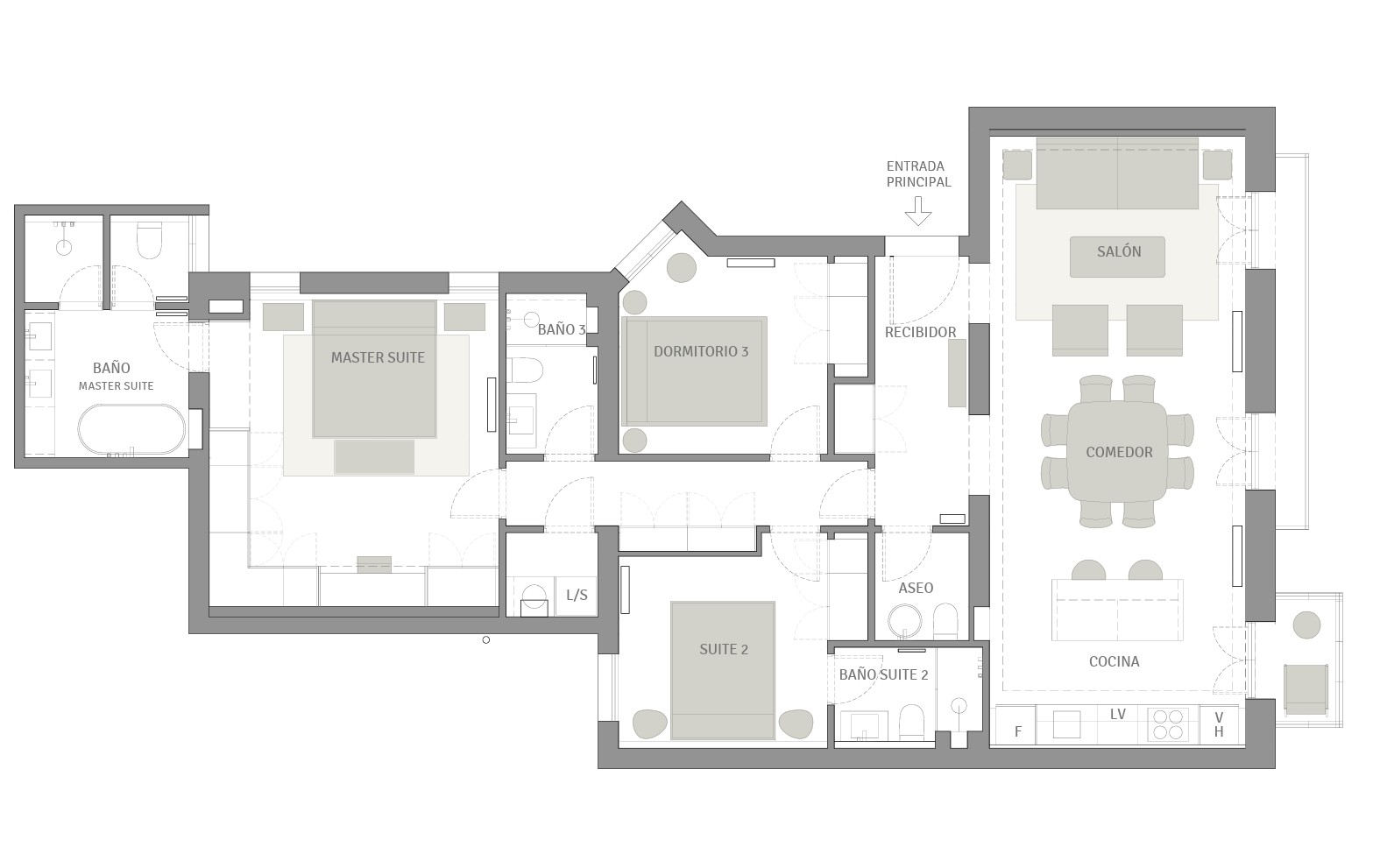 Luminosa vivienda a estrenar en Goya.