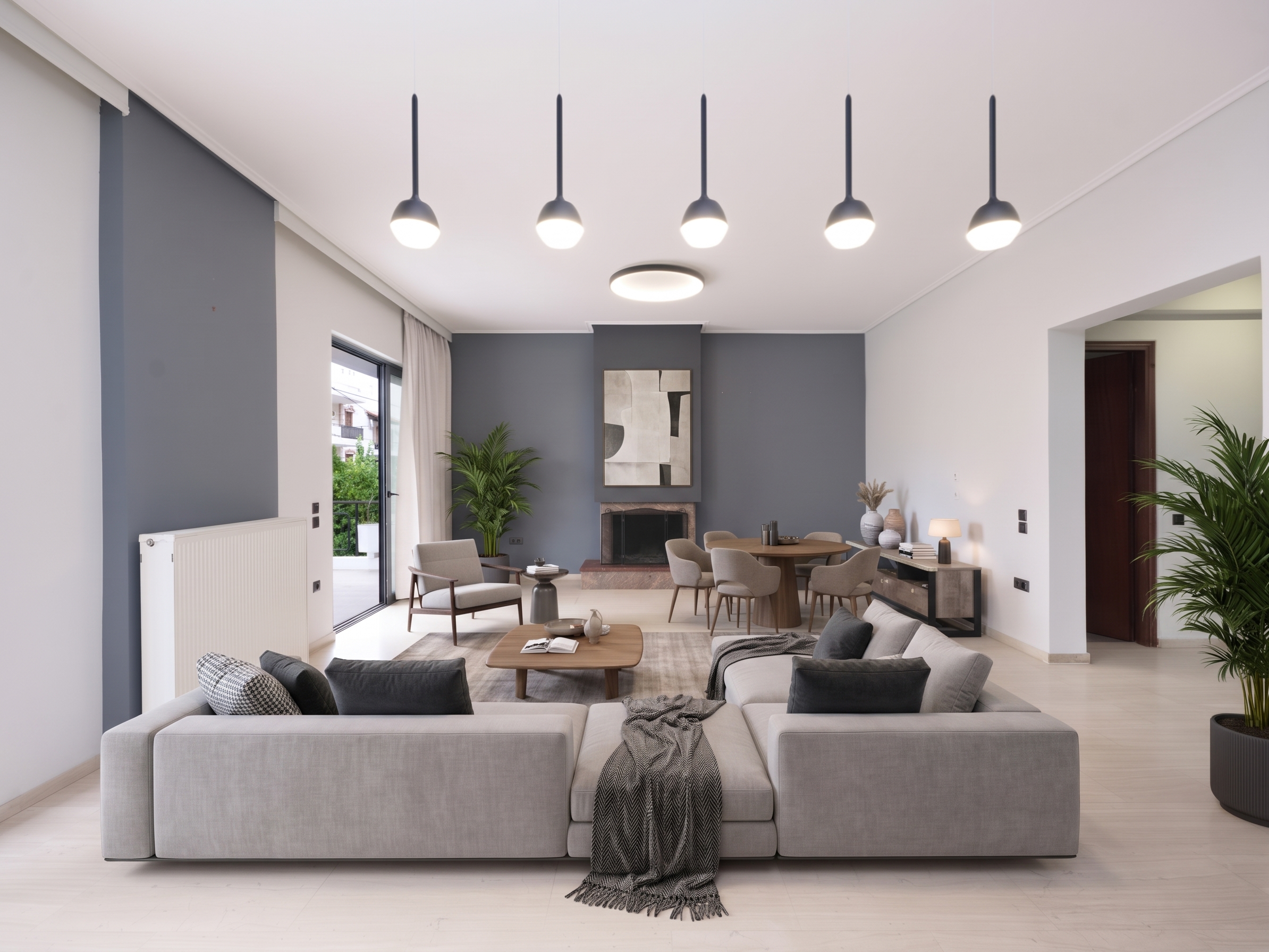 Unique spacious apartment in Agia Paraskevi next to the metro [KI-modifiziert]