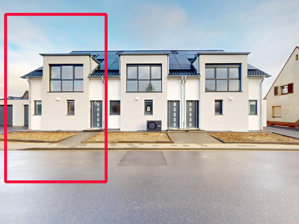 Reserviert: Reiheneckhaus links - Exklusiver Neubau in Kamp-Lintfort mit Garten, Terrasse, Garage & Vollkeller – stilvoll, nachhaltig mit Wärmepumpe und perfekter Rhein-Ruhr-Anbindung