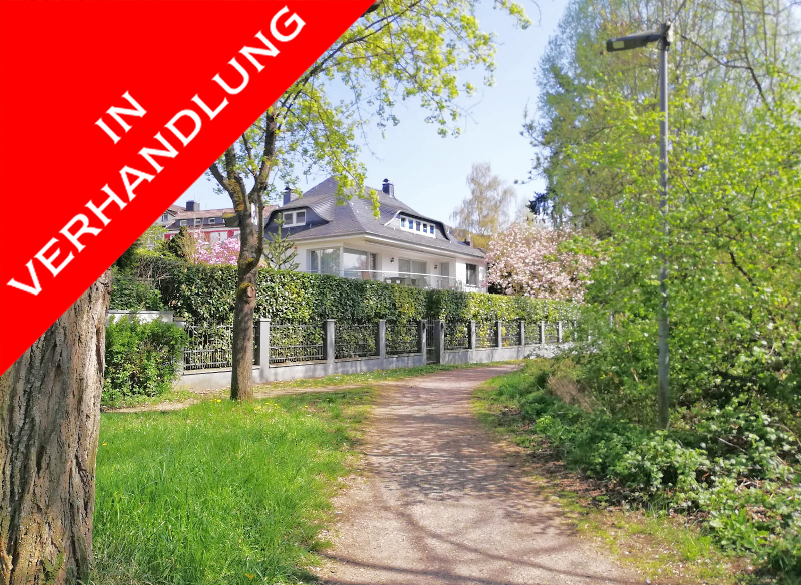 Repräsentative Villa an der Nahe mit Blick auf die Ebernburg
