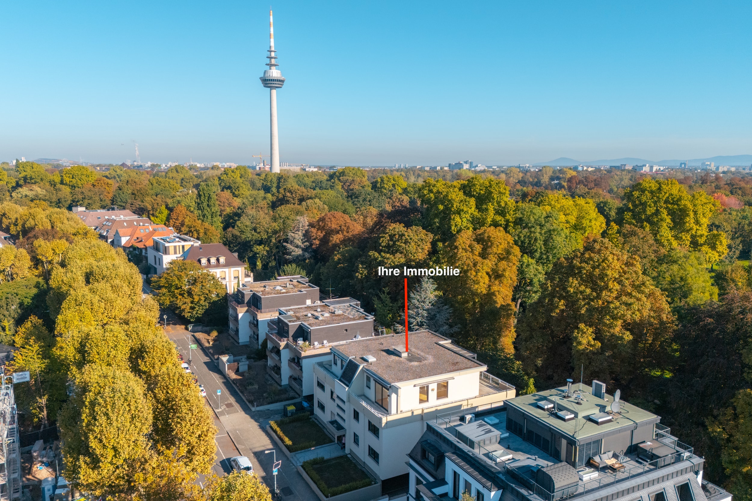Penthouse direkt am Luisenpark!