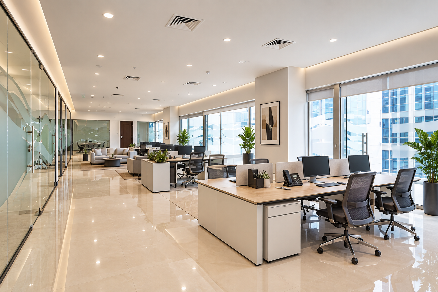 Vacant | Spacious and Big Office | Fully Fitted