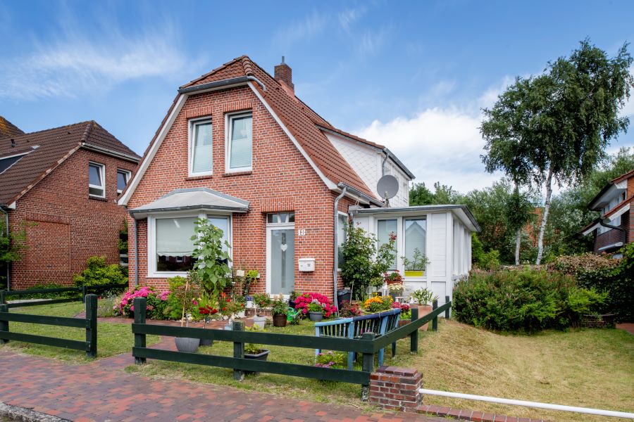 Charmantes Inselhaus mit zwei Wohneinheiten und sonniger Terrasse auf Langeoog