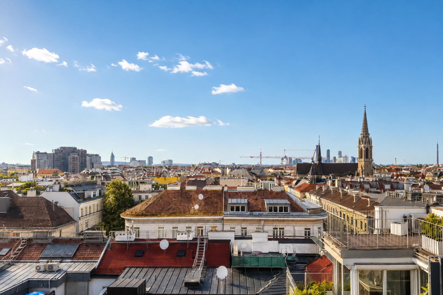 Wohnen über den Dächern Wiens – Luxuriöses Penthouse mit traumhafter Dachterrasse