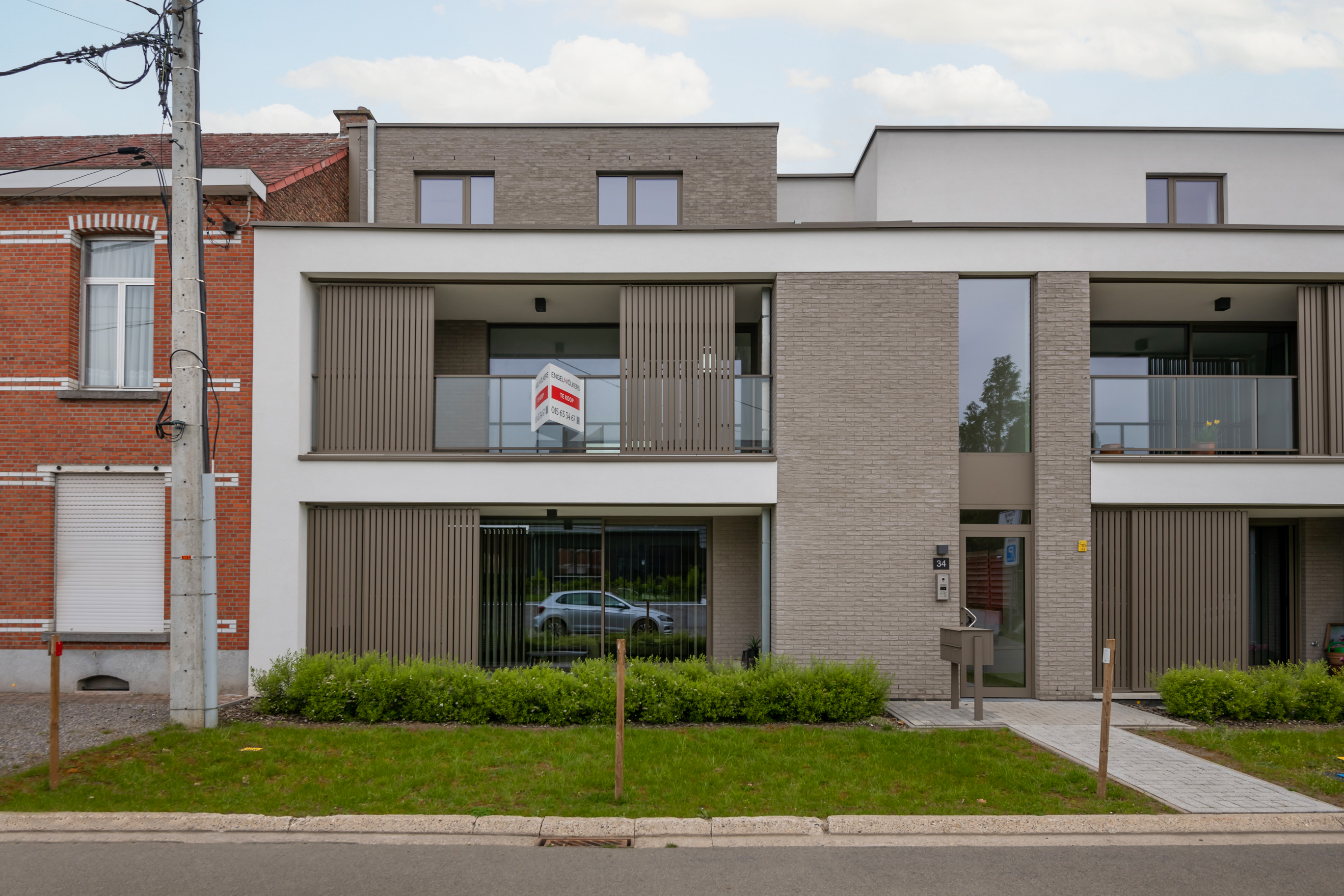 Exclusive new-build 128 m² apartment with terrace and double garage in Elewijt