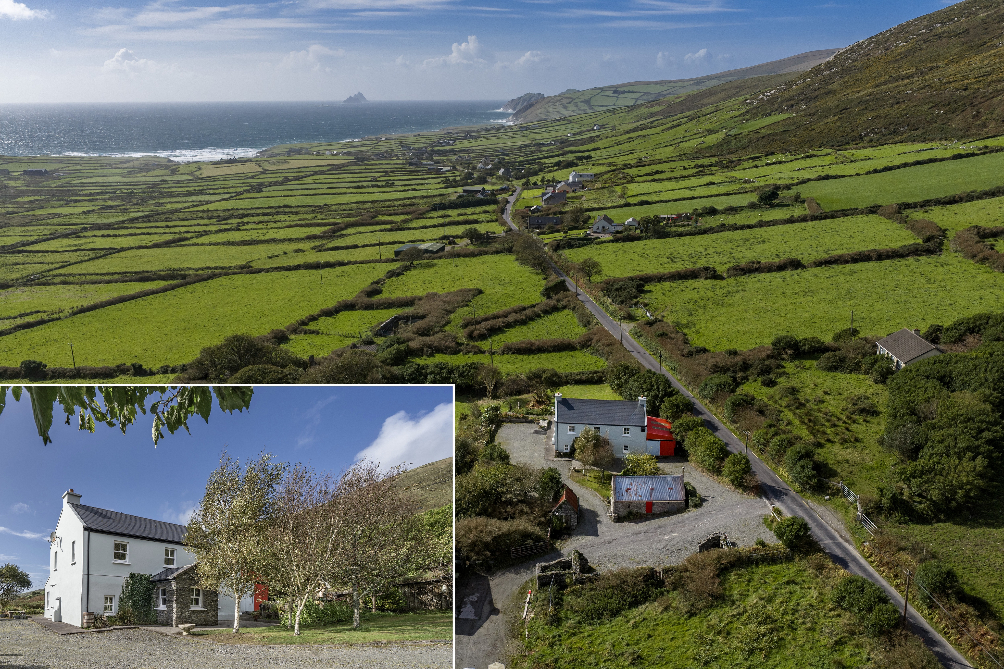 Beautifully Renovated Coastal Farmhouse with Stunning SeaViews