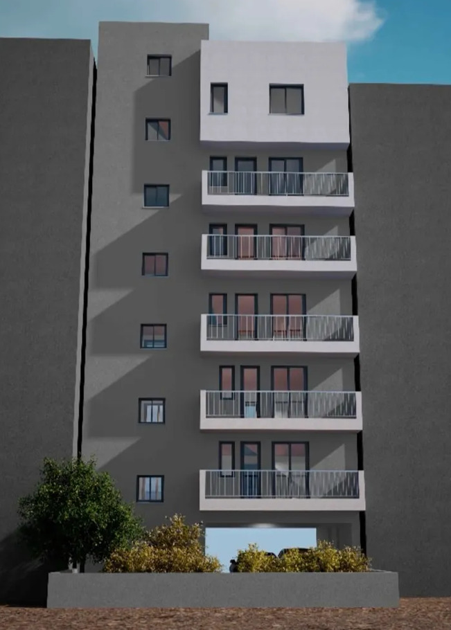 Newly built 1st floor apartment of 37 sq.m.