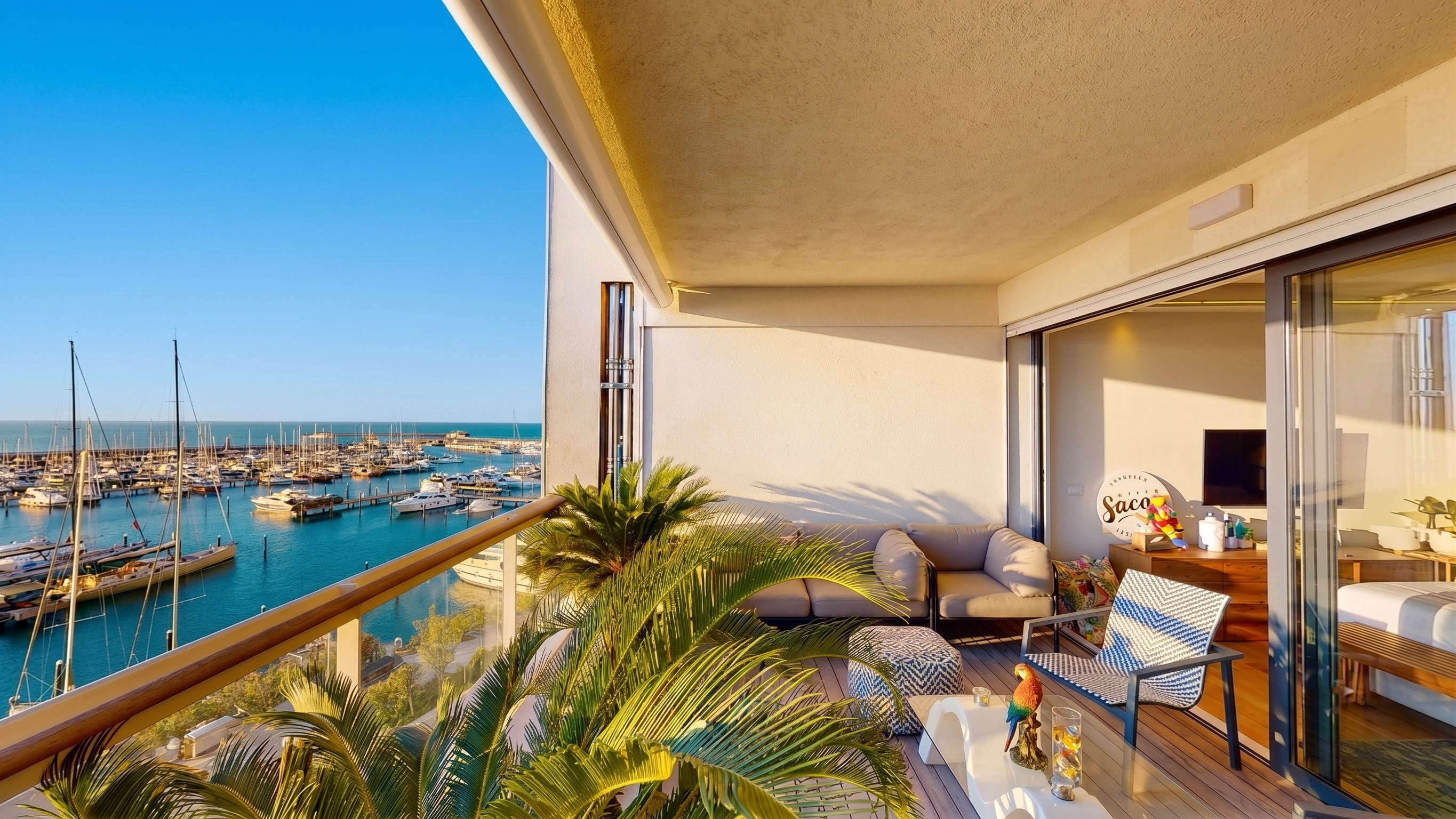 Das Privileg des Horizonts: prestigeträchtige Residenz am Meer an der Darsena