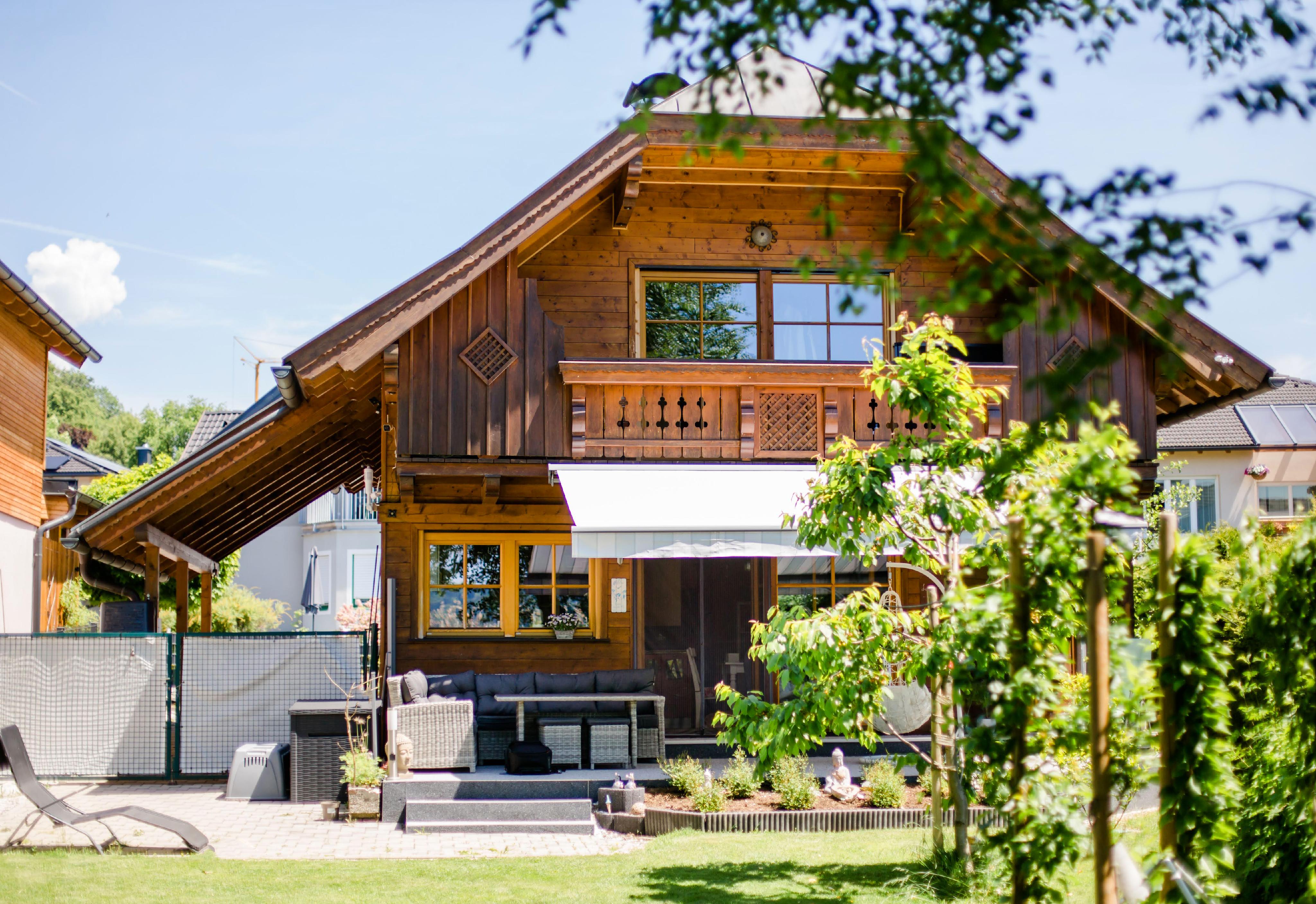 Residential house in Mattsee, on Lake Obertrum [AI-modified]