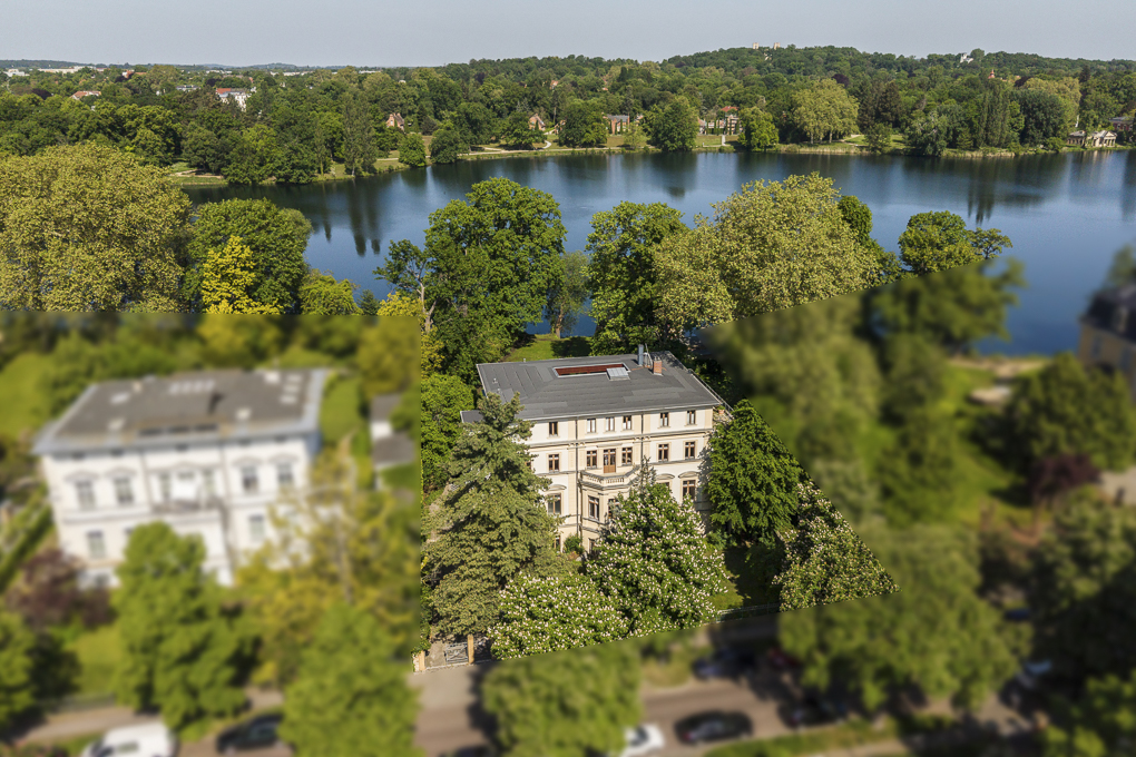 Juwel am See: Stilvolles Villen-Dachgeschoss mit privater Sauna und Panoramablick