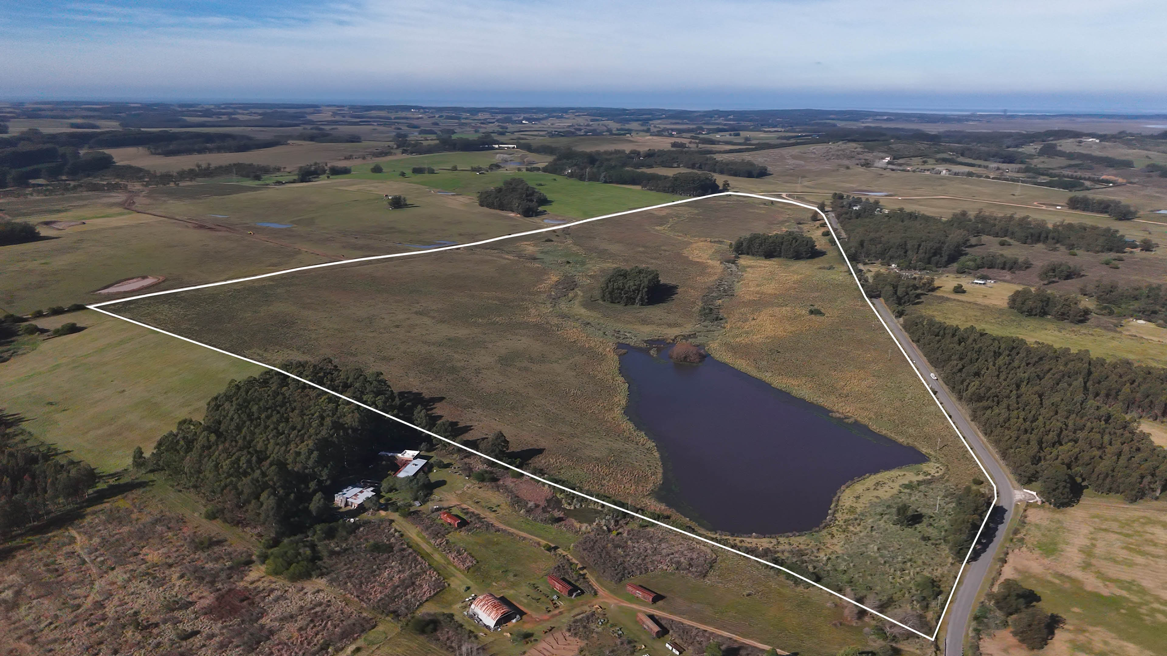 Rustic plot in developing area