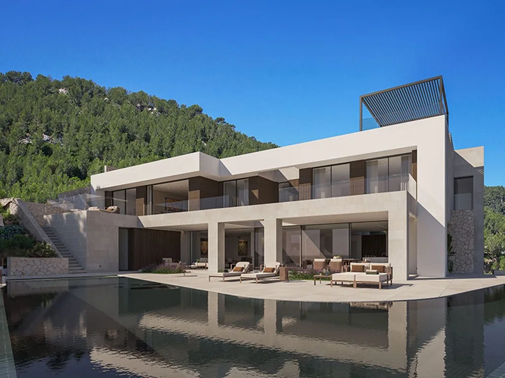 Exceptional sea-view villa now under construction in Son Vida
