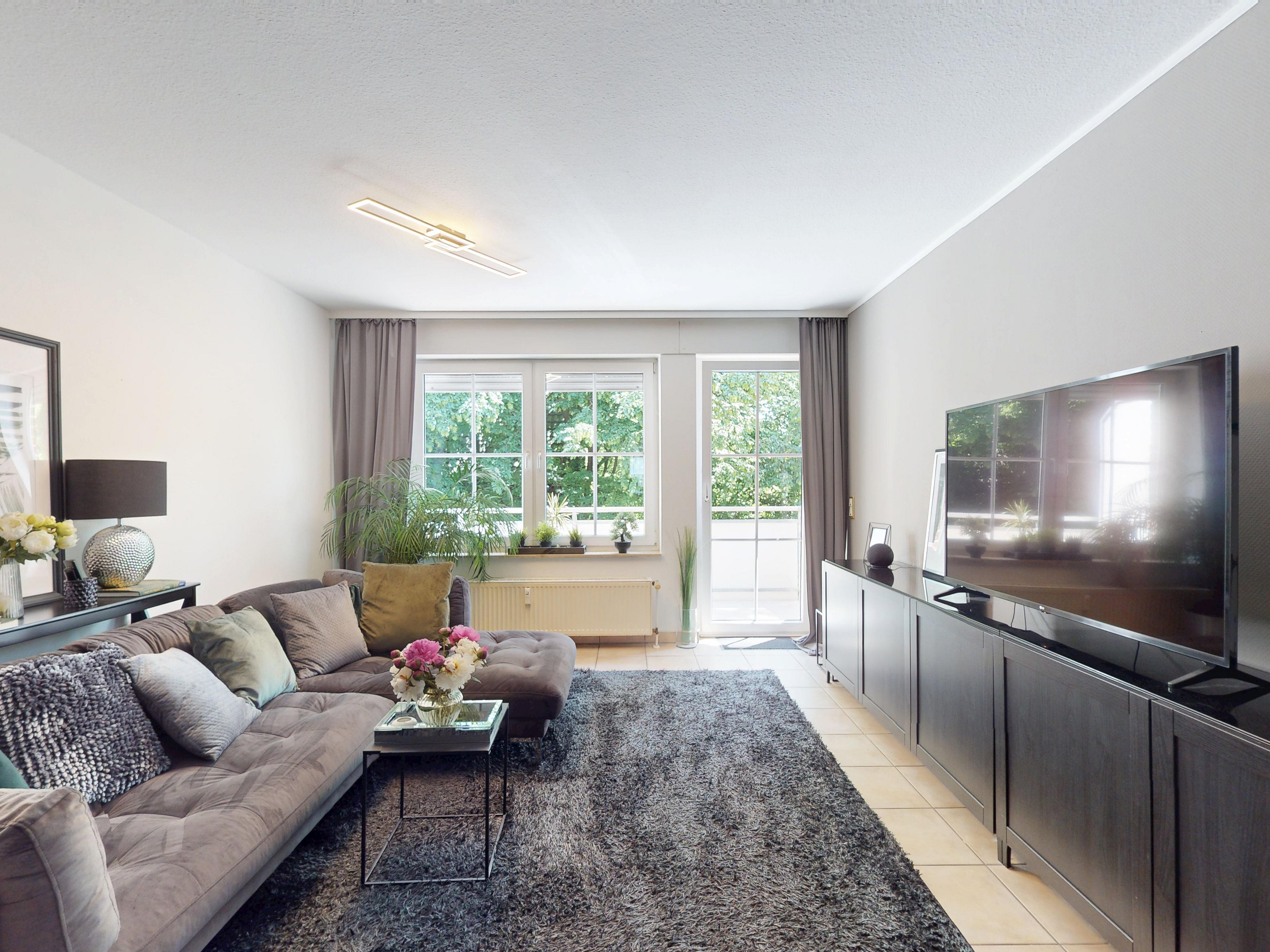 Maisonette Wohnung am Schwafheimer See: 3 Zimmer mit Balkon, Garten, Garage und Stellplatz in begehrter Lage am Niederrhein