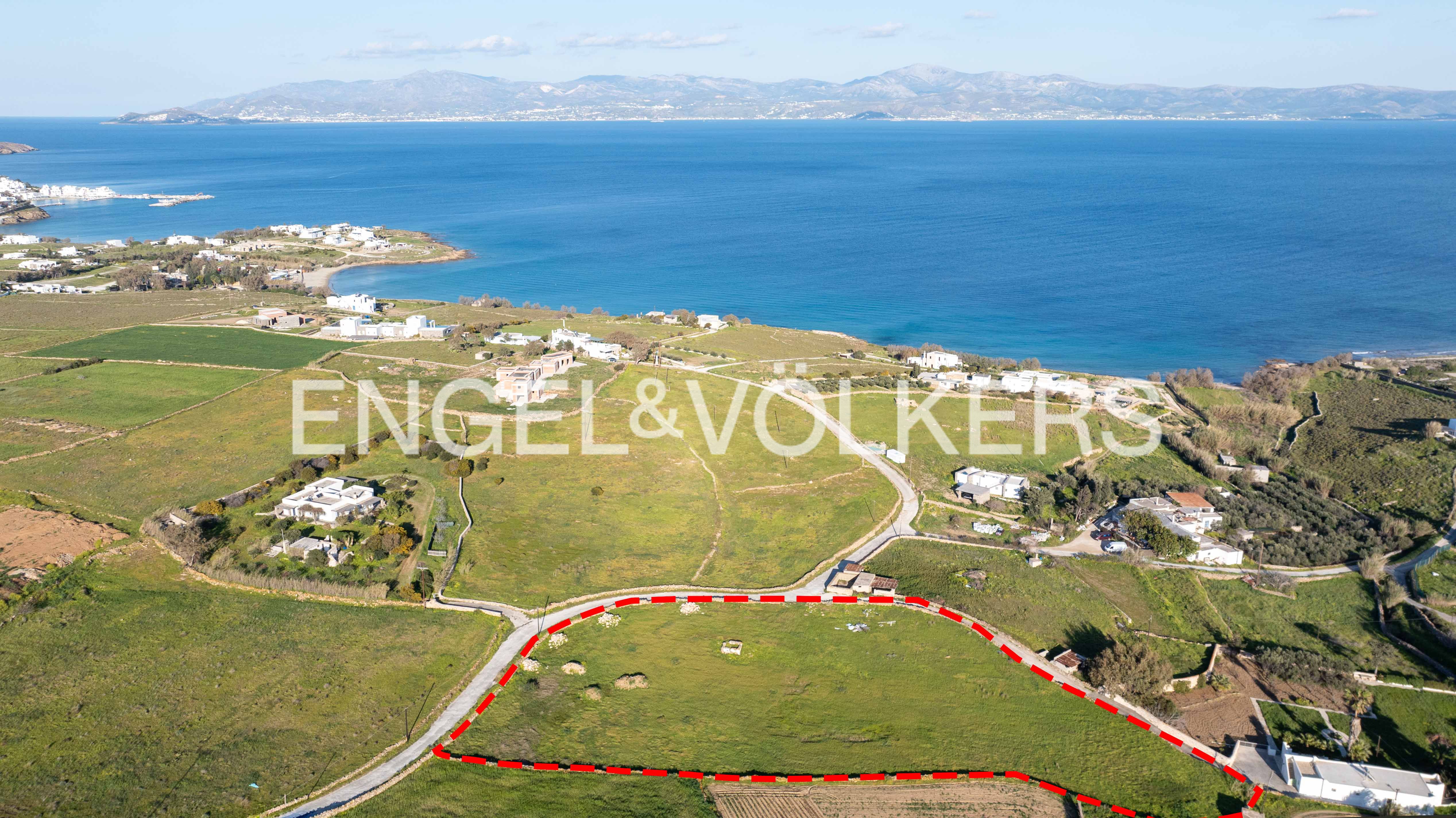 Sea View Plot for Sale in Messada, Paros