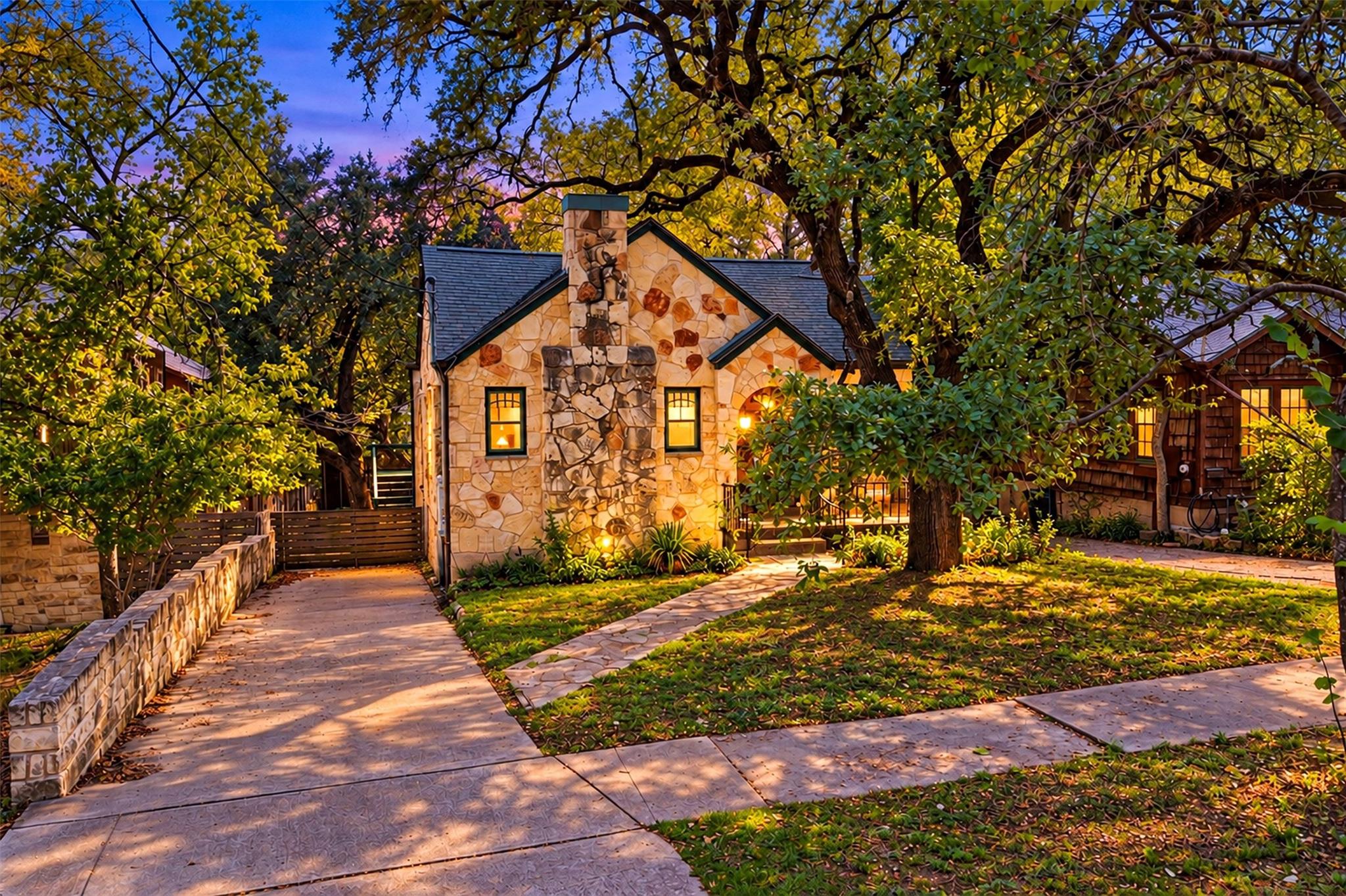 Historic Travis Heights Bungalow with Timeless Vintage Charm