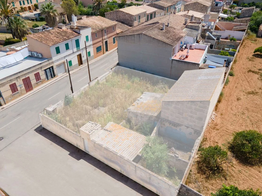 Urban plot with project in Ses Salines