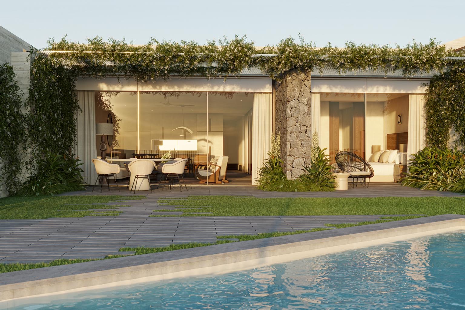 Aires de Abama – Villa nueva exclusiva de 4 dormitorios con piscina privada en primera línea de golf